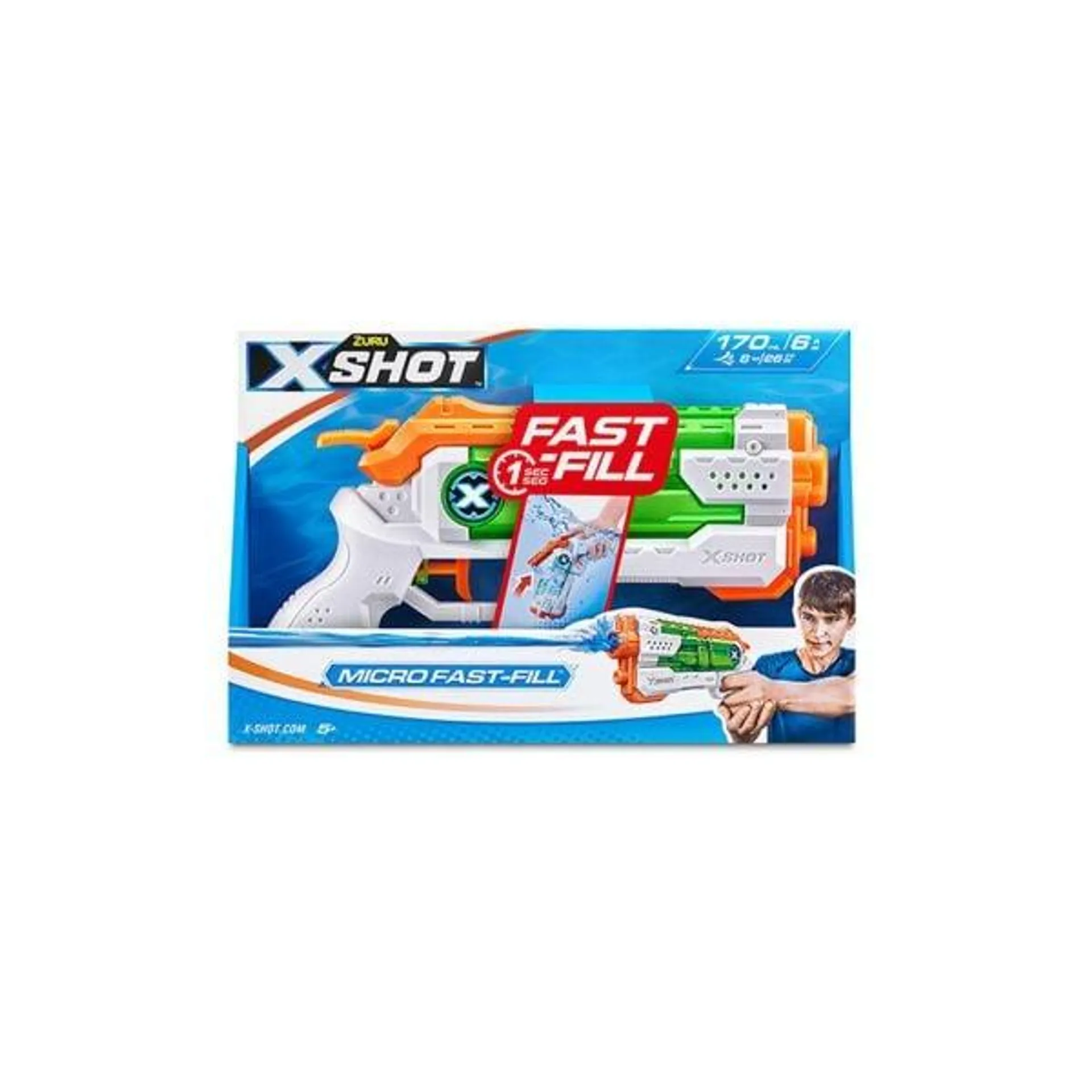 ZURU X-Shot Water Fast-Fill Micro Water Blaster