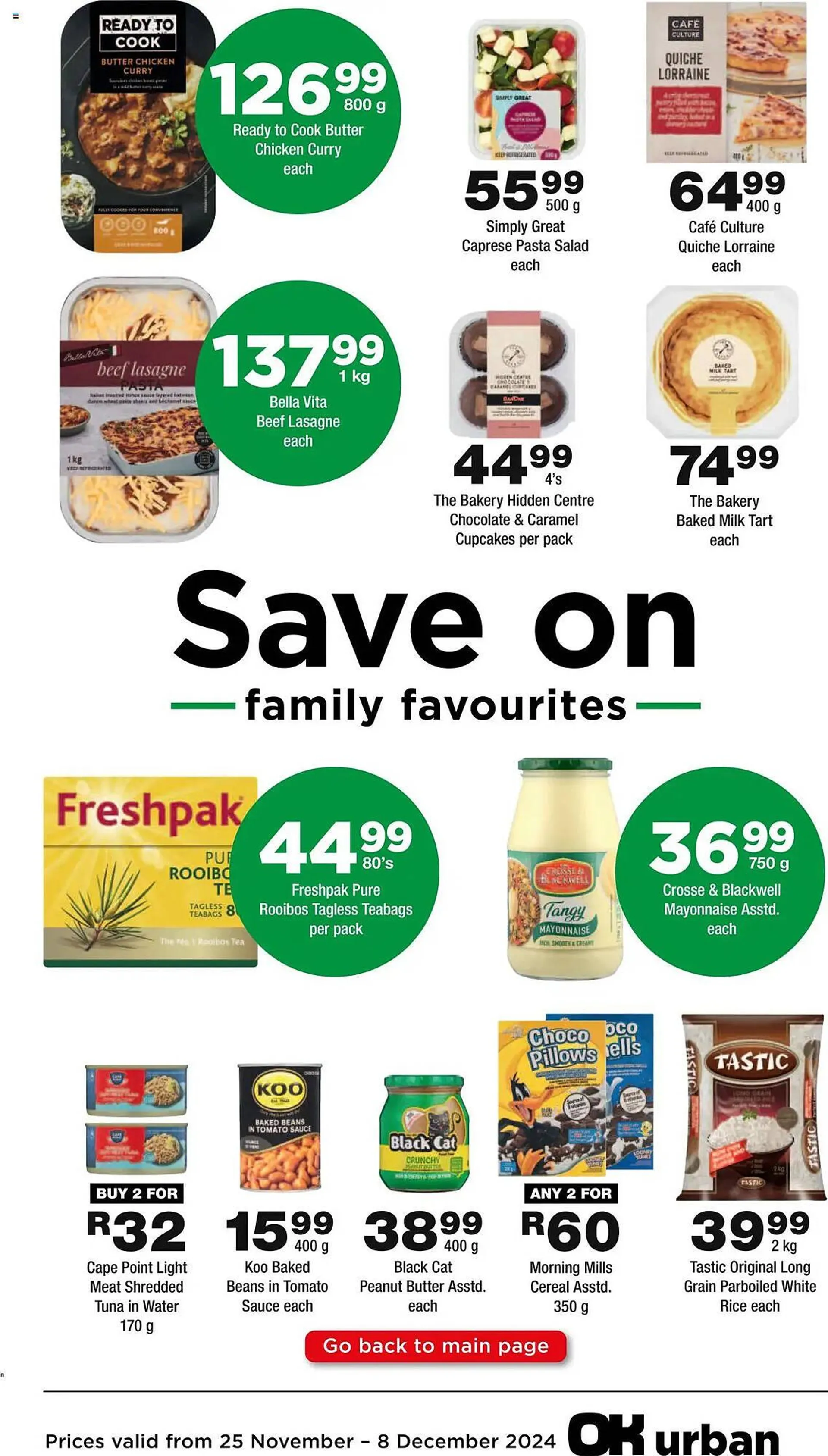 OK Foods catalogue from 25 November to 8 December 2024 - Catalogue Page 1