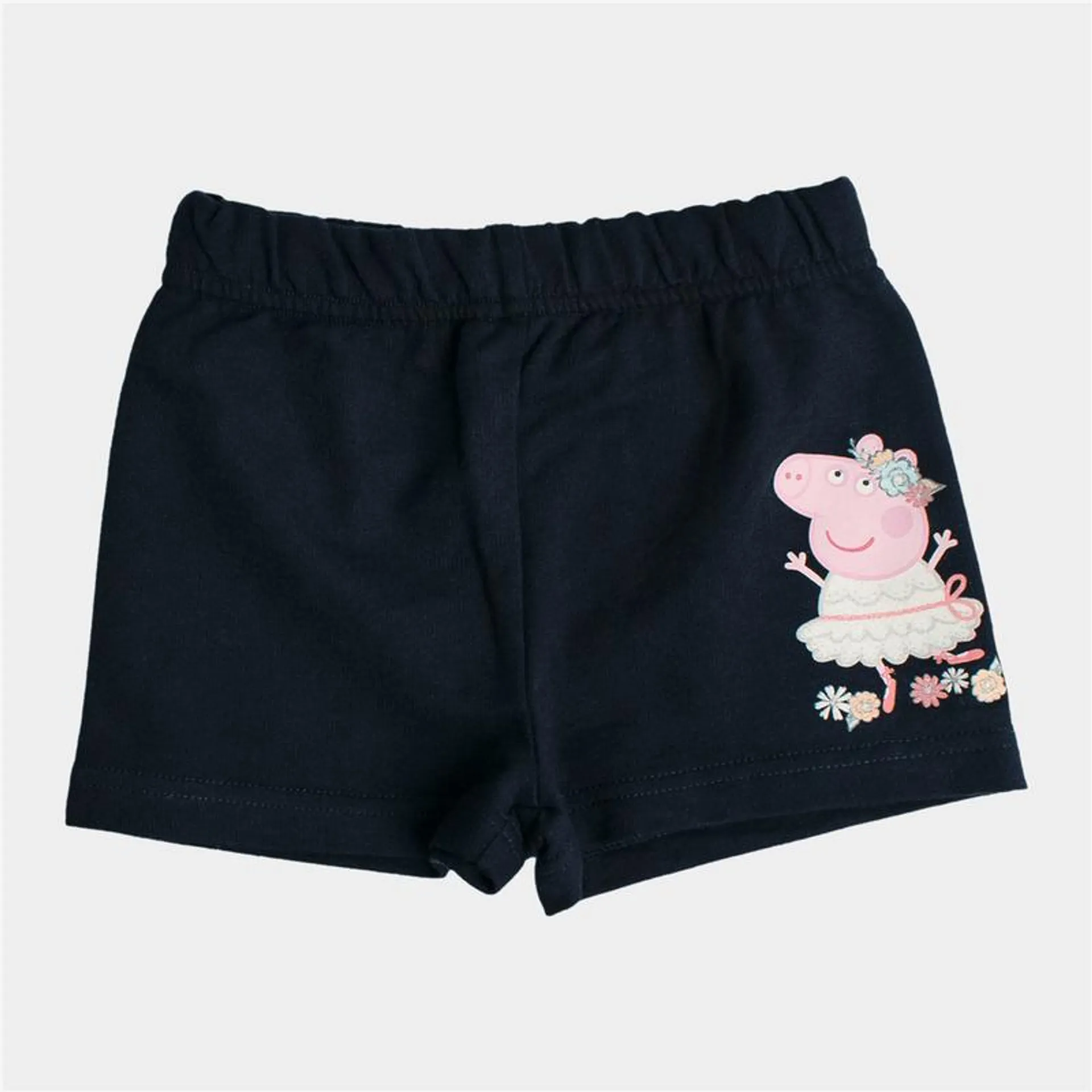 Girl's Character Group Peppa Pig Fleece Shorts