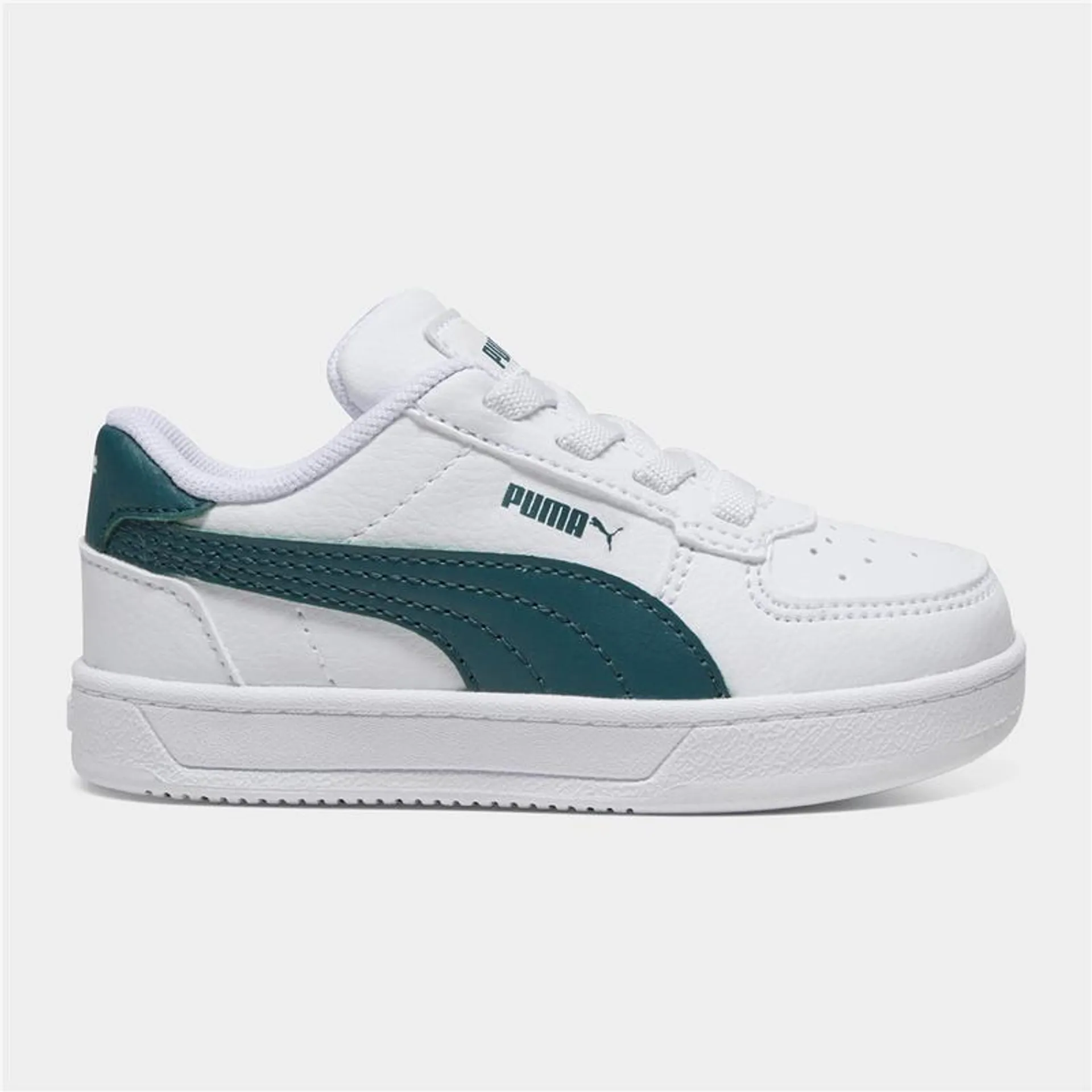 Puma Toddler Caven 2.0 White/Green Sneaker