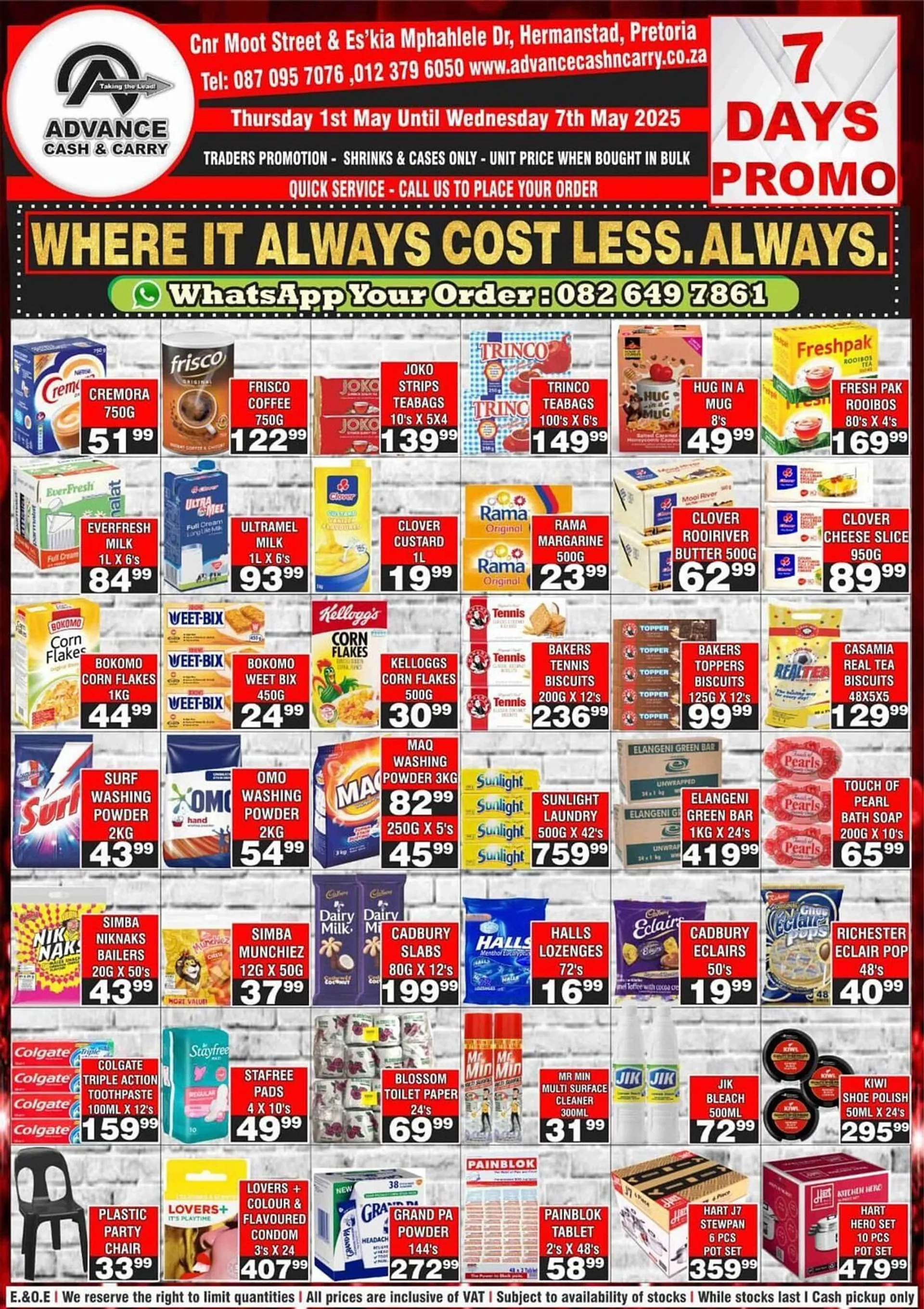 Advance Cash n Carry catalogue - 1