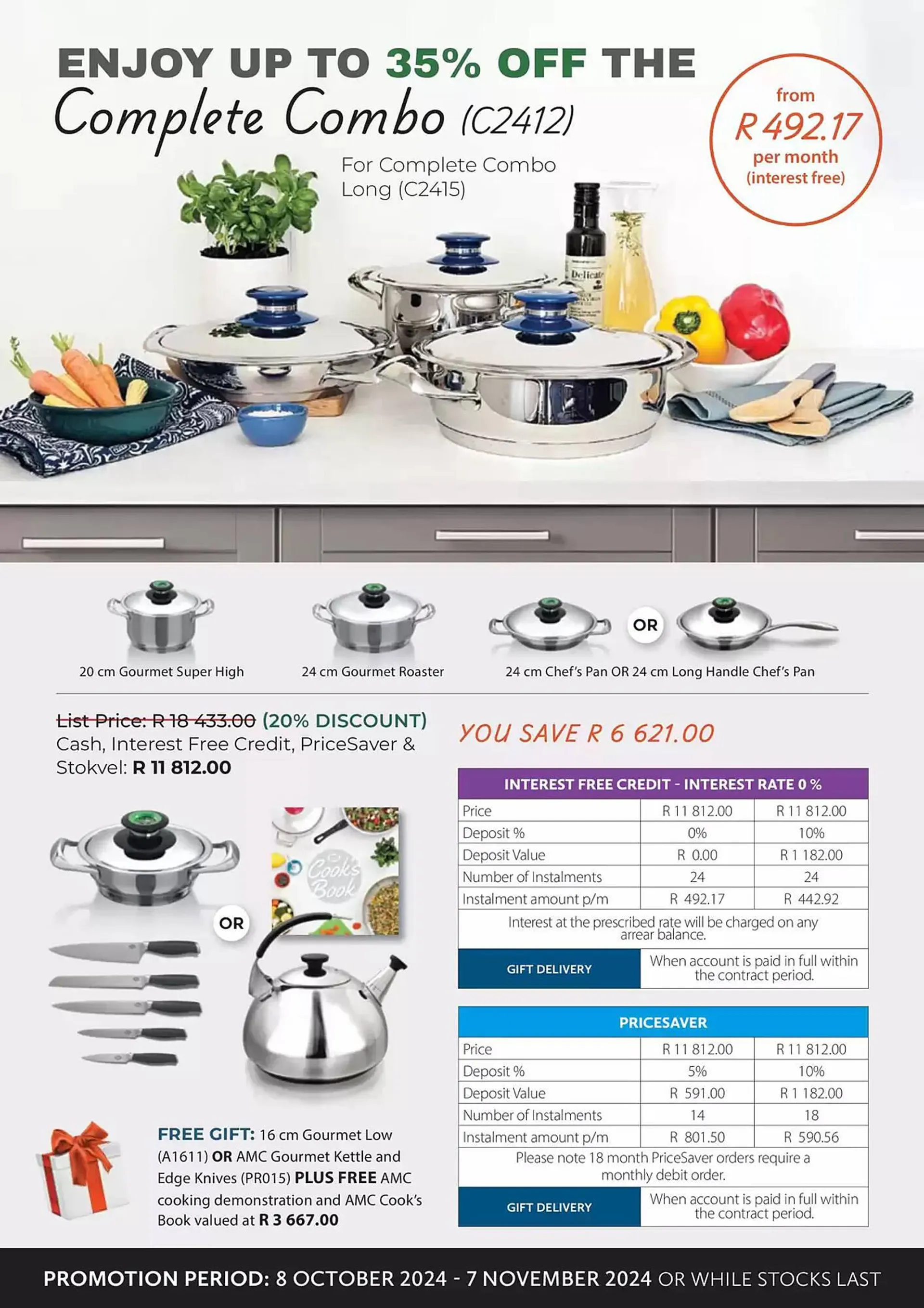 AMC Cookware catalogue from 9 October to 7 November 2024 - Catalogue Page 2