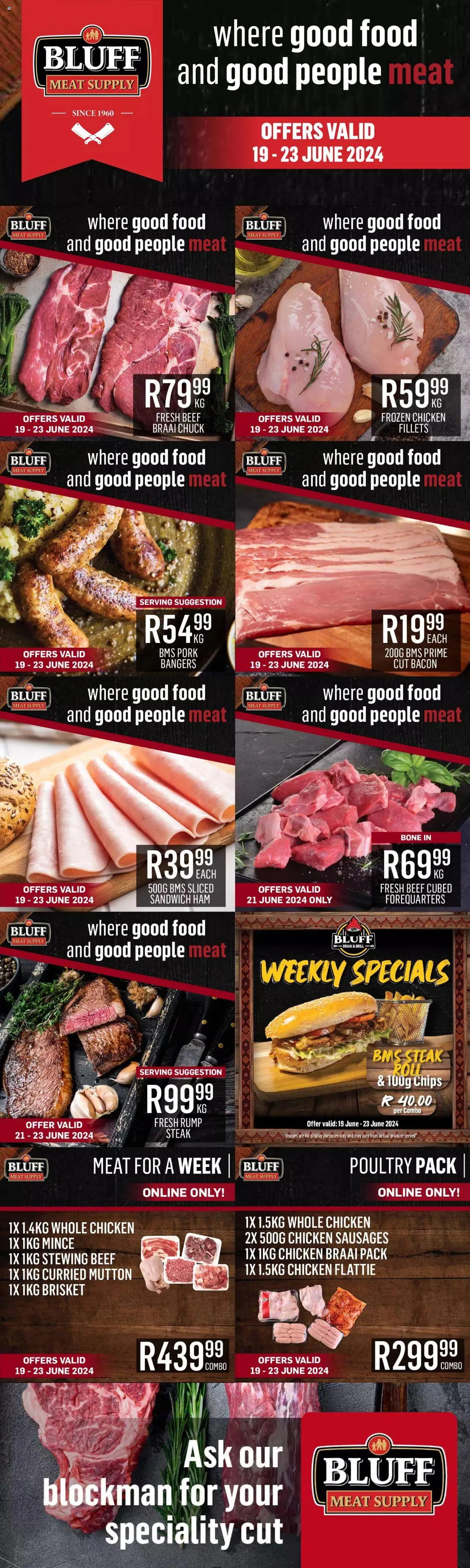 Bluff Meat Supply - Weekly Specials - 0