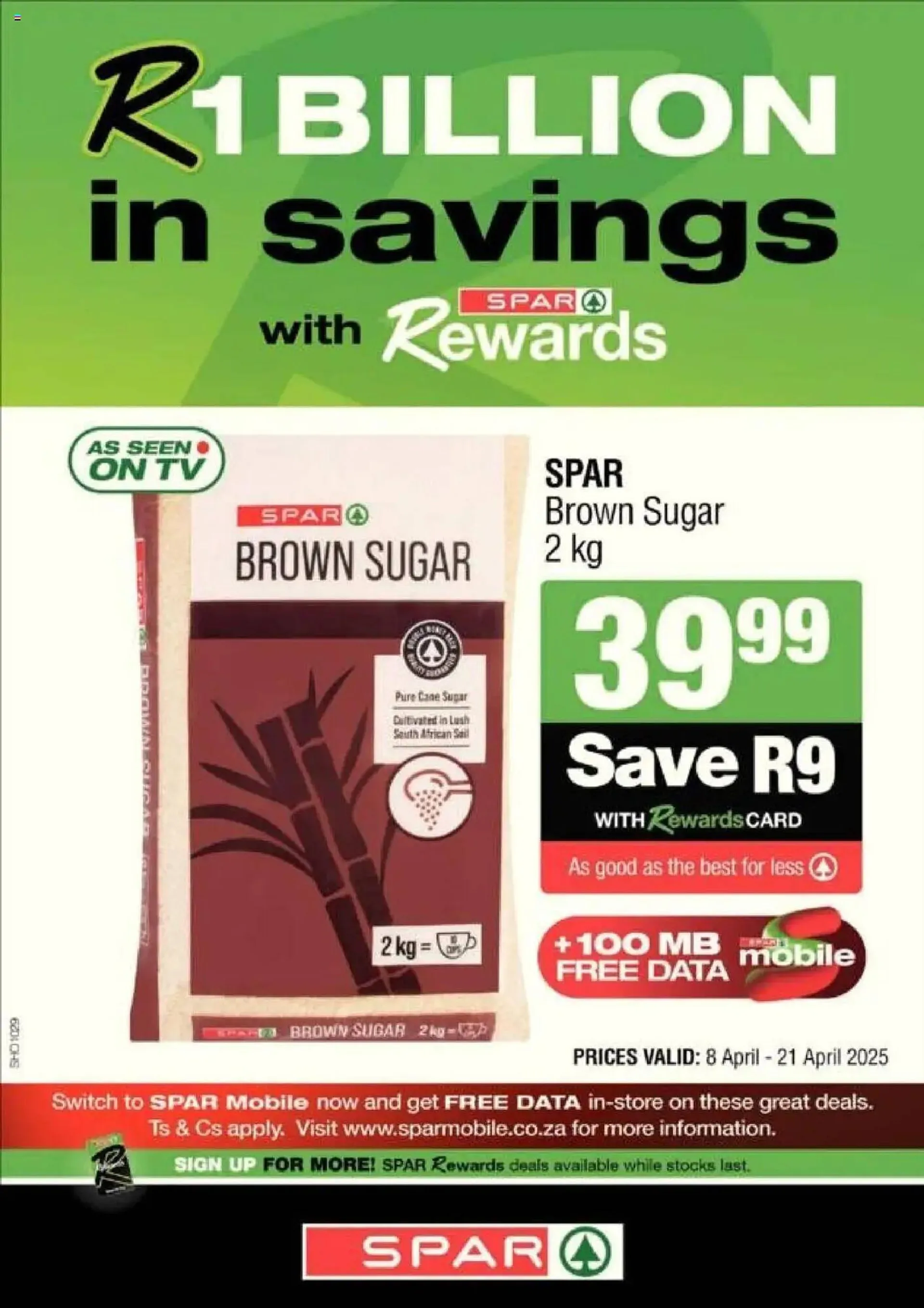Spar catalogue from 8 April to 21 April 2025 - Catalogue Page 1