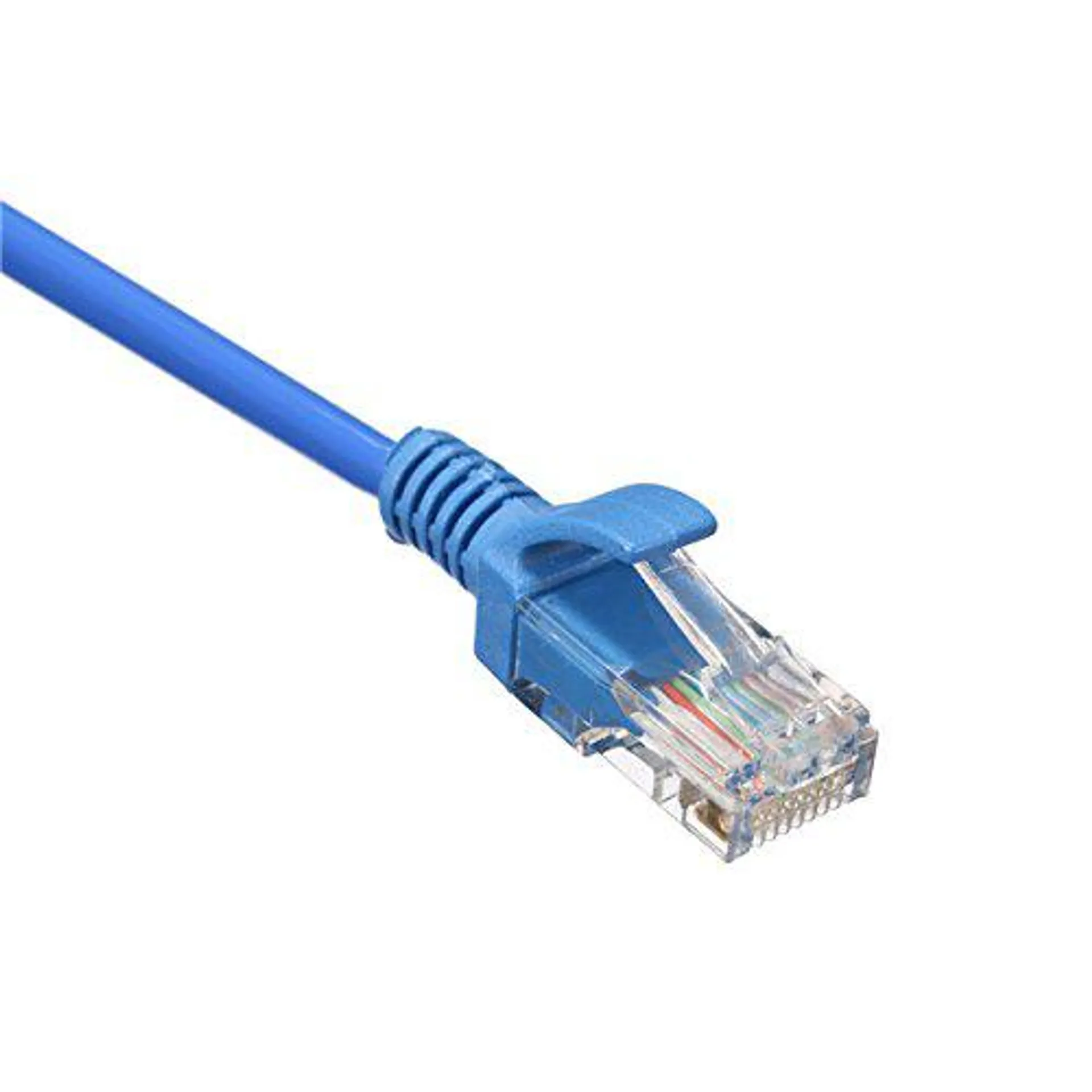 LINKQNET 2M CAT5E MOULDED FLYLEAD BLUE