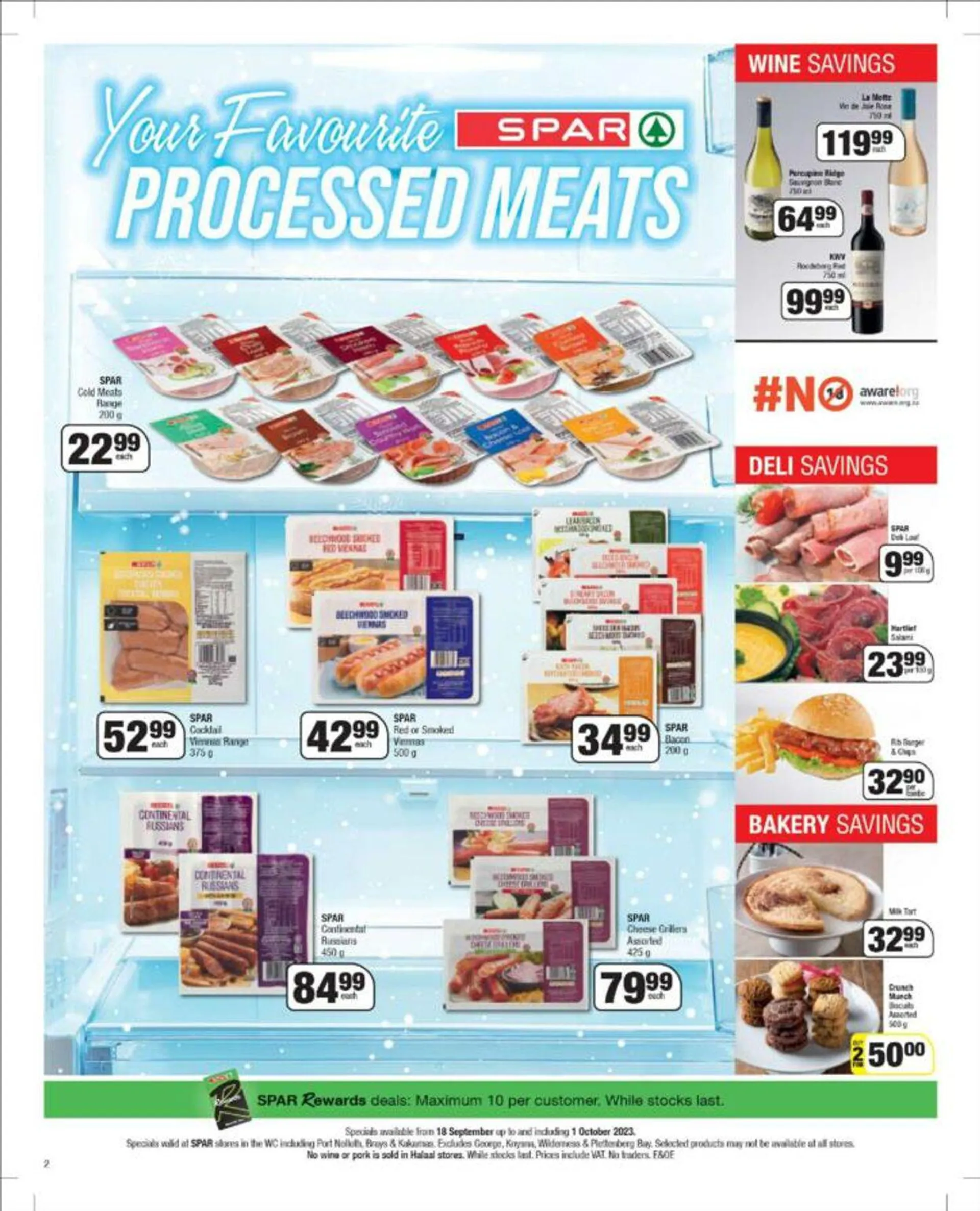 SPAR Current catalogue from 18 September to 18 September 2023 - Catalogue Page 2