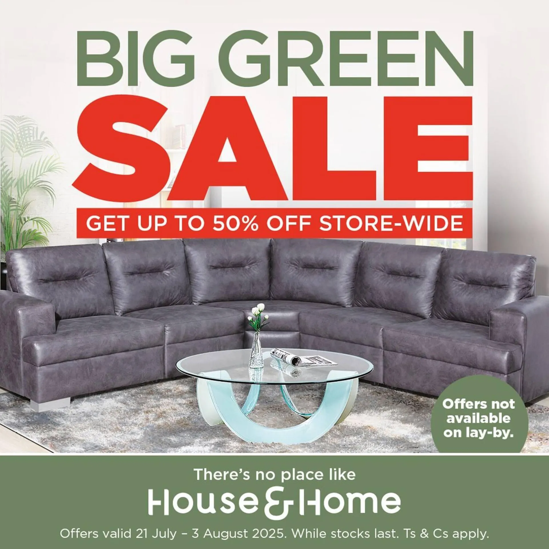 House & Home catalogue from 21 July to 3 August 2025 - Catalogue Page 1