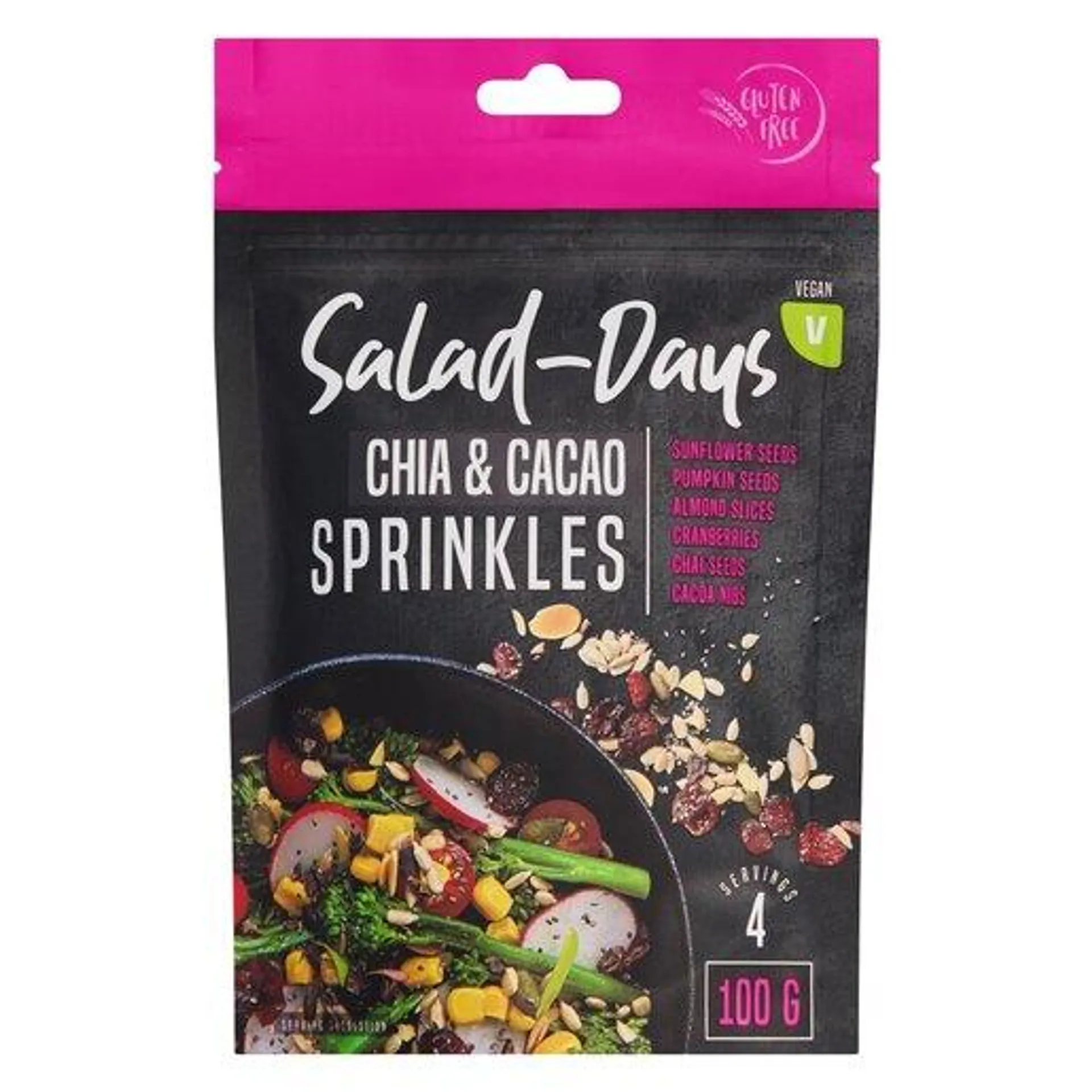 On The Go Salad-days Chia & Cacao Sprinkles 100g