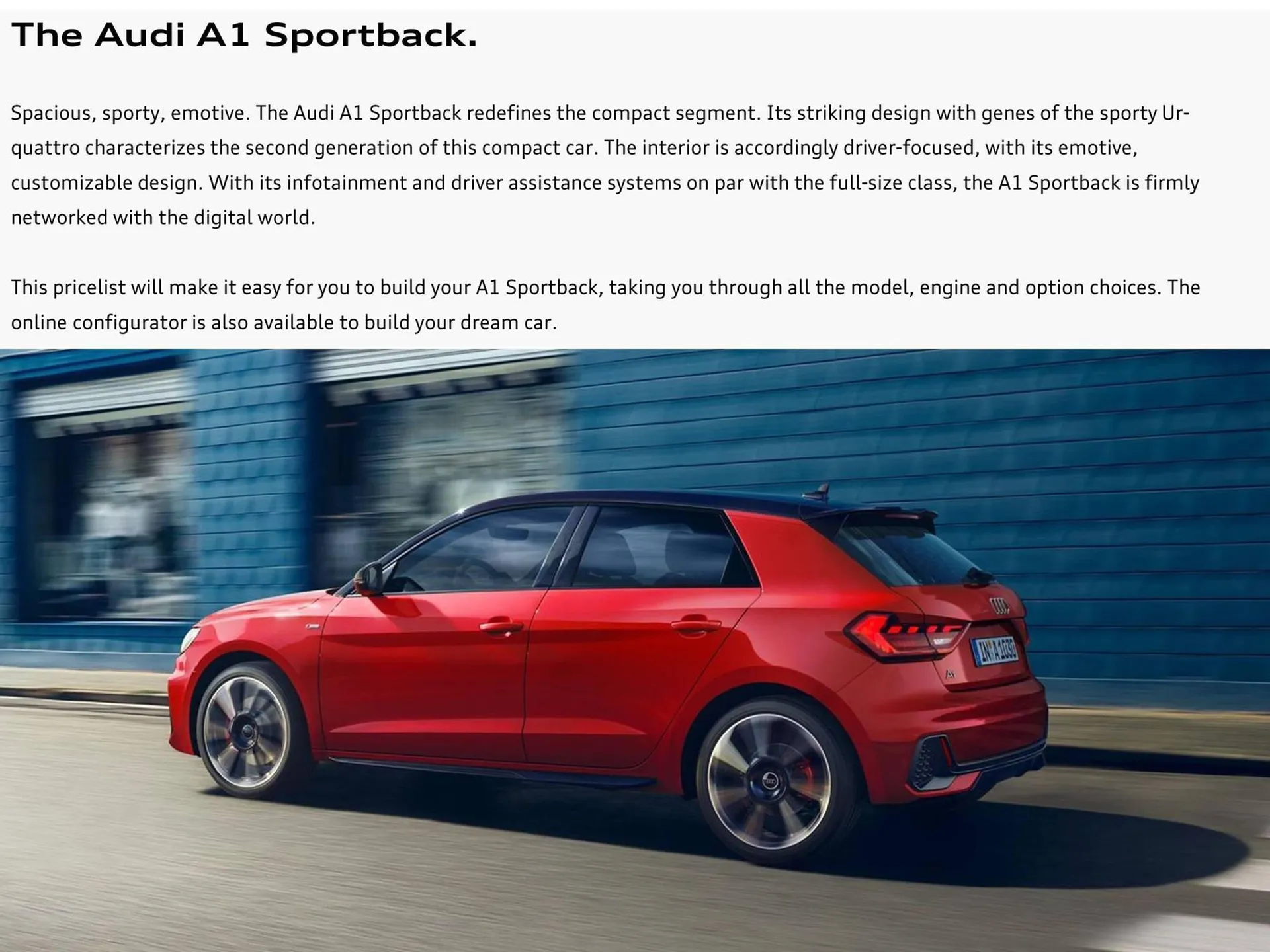 Audi catalogue from 21 May to 27 May 2025 - Catalogue Page 1