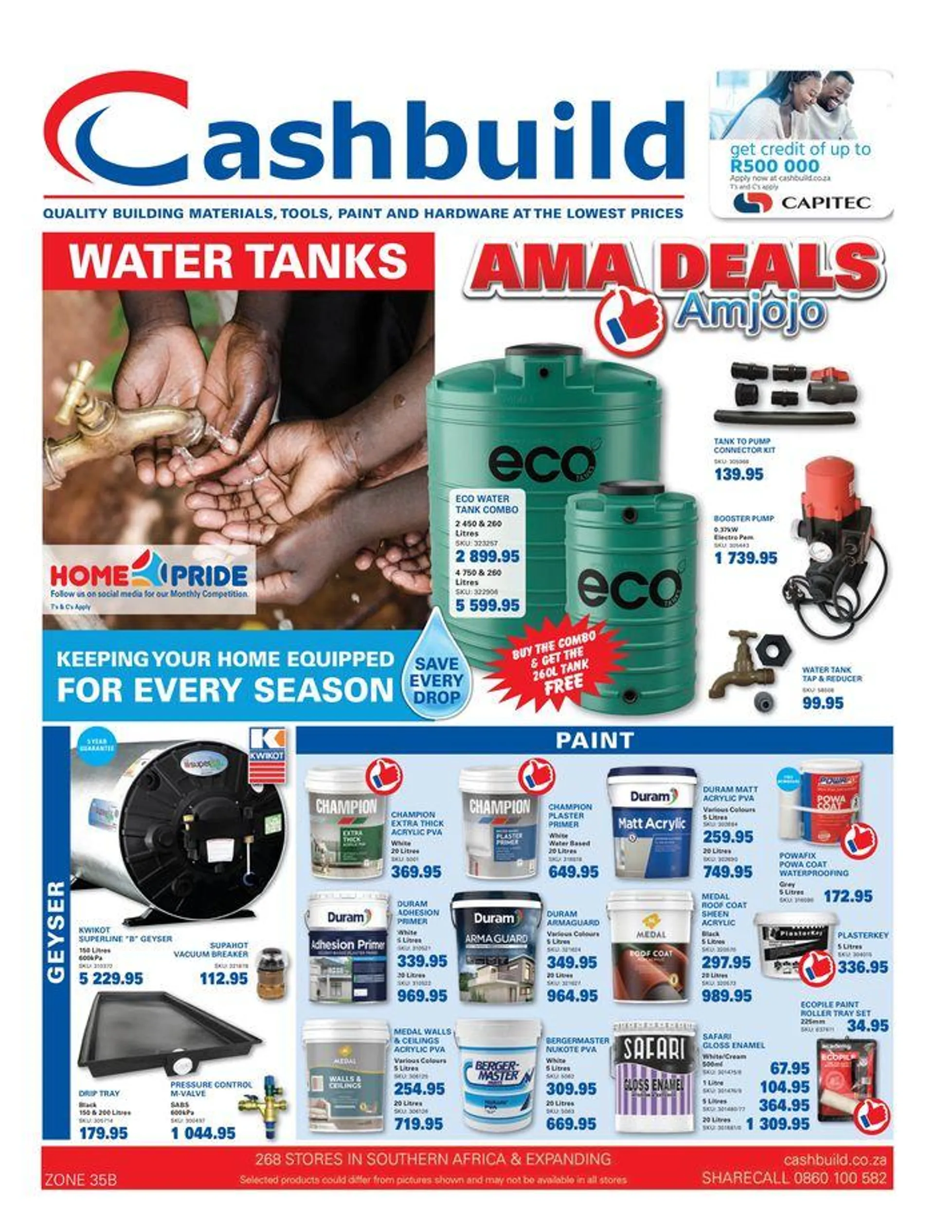 Cashbuild weekly specials from 25 June to 21 July 2024 - Catalogue Page 1