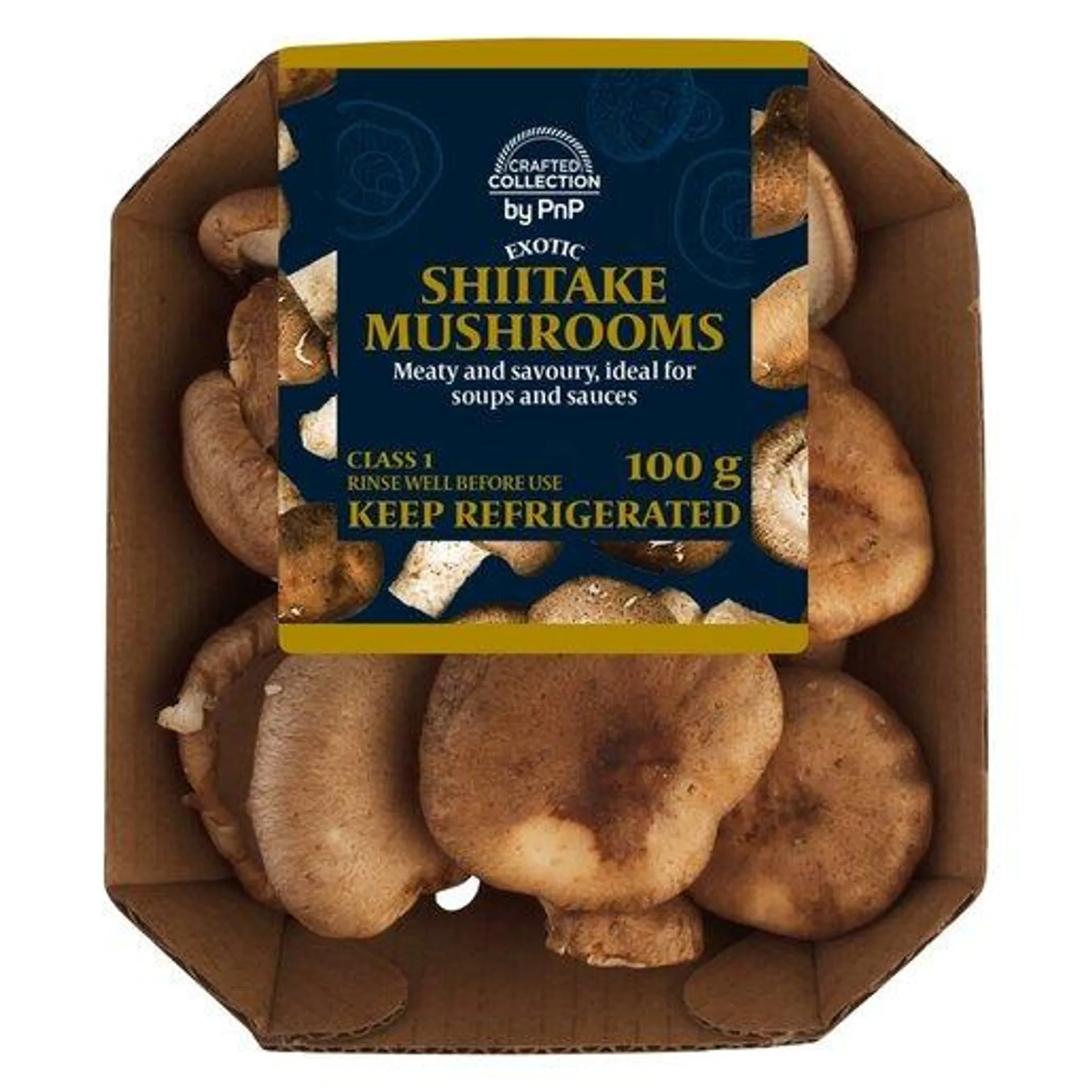 PnP Shiitake Mushrooms 100g