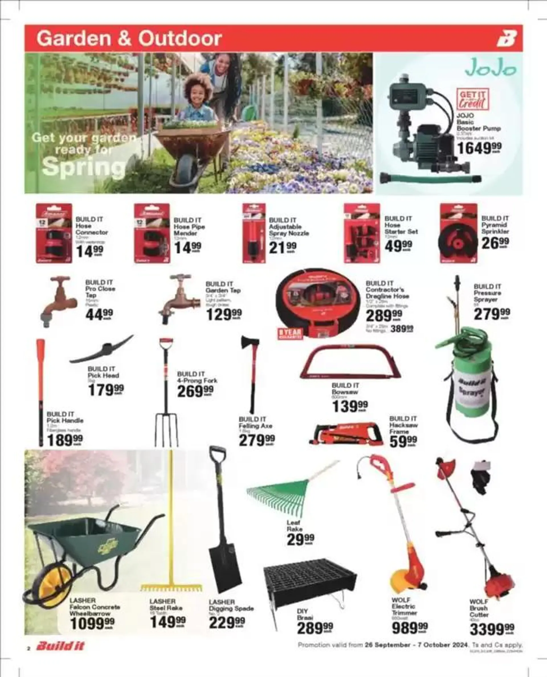 Build It Specials from 26 September to 7 October 2024 - Catalogue Page 2