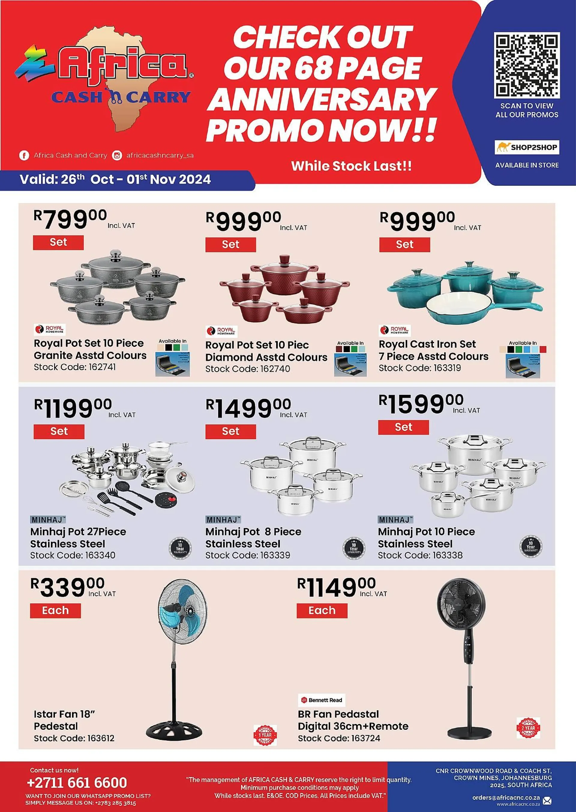 Africa Cash and Carry catalogue from 25 October to 1 November 2024 - Catalogue Page 2