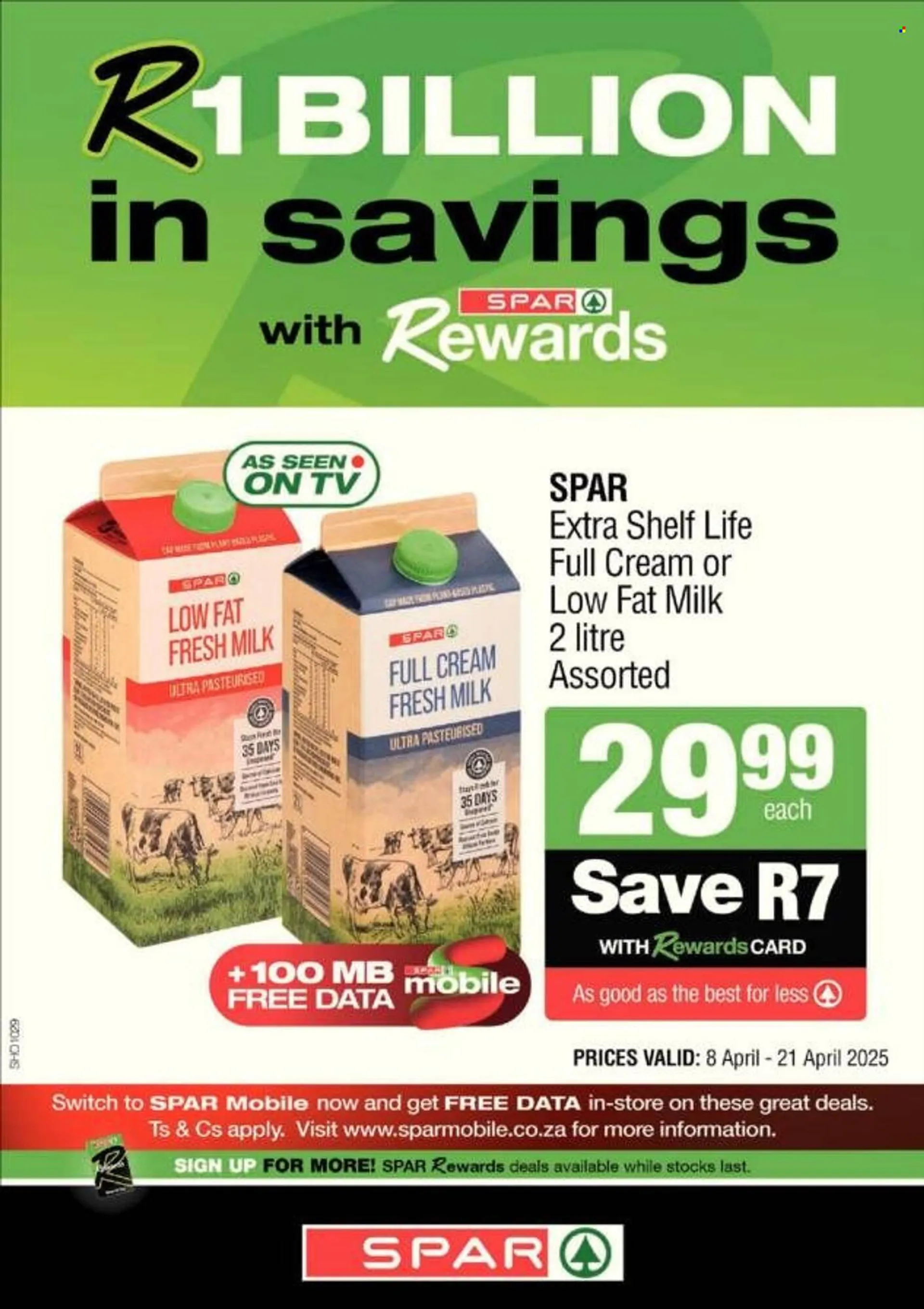 Spar catalogue from 8 April to 21 April 2025 - Catalogue Page 1