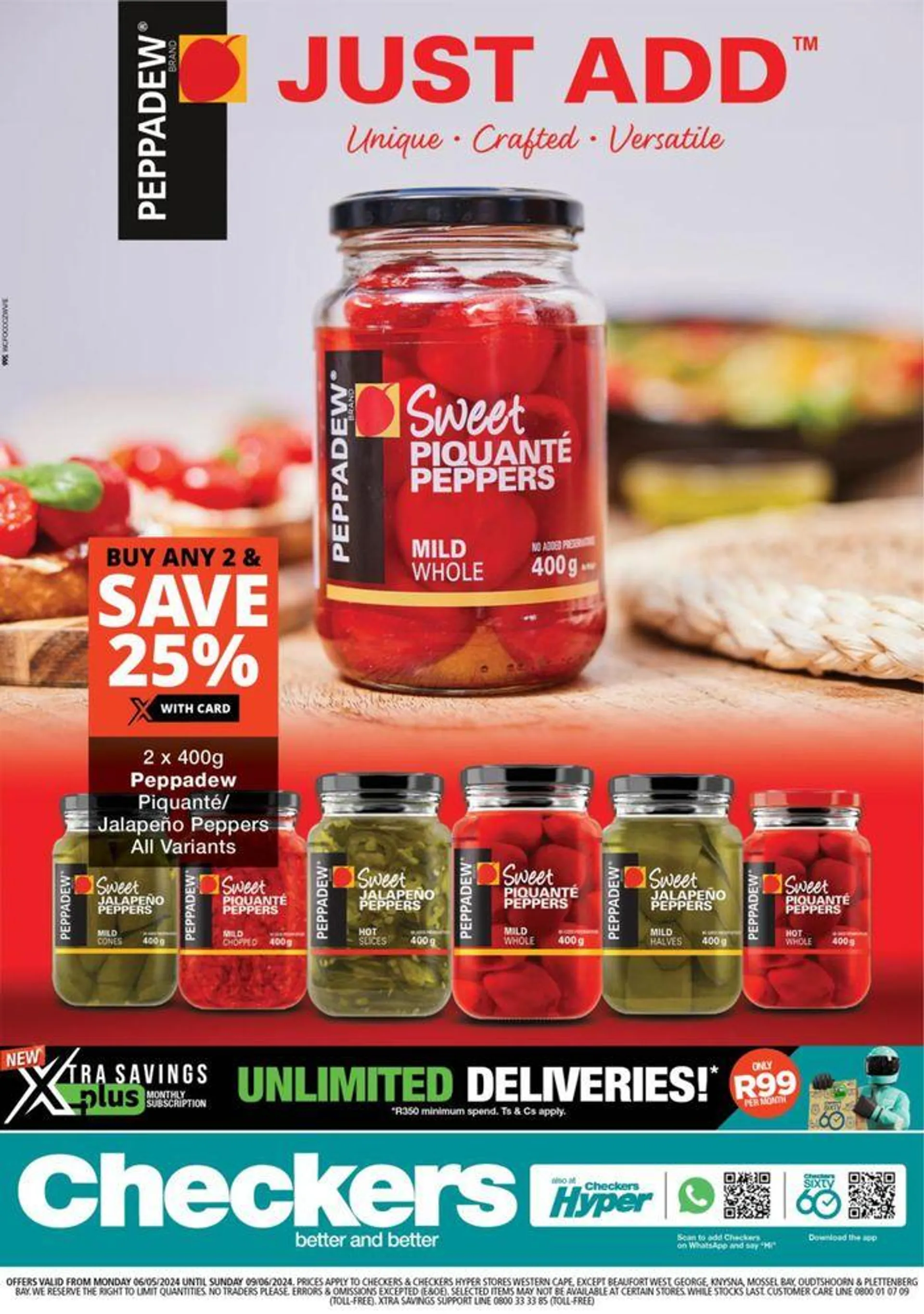 Checkers Peppadew Promotion 6 May - 9 June - 1