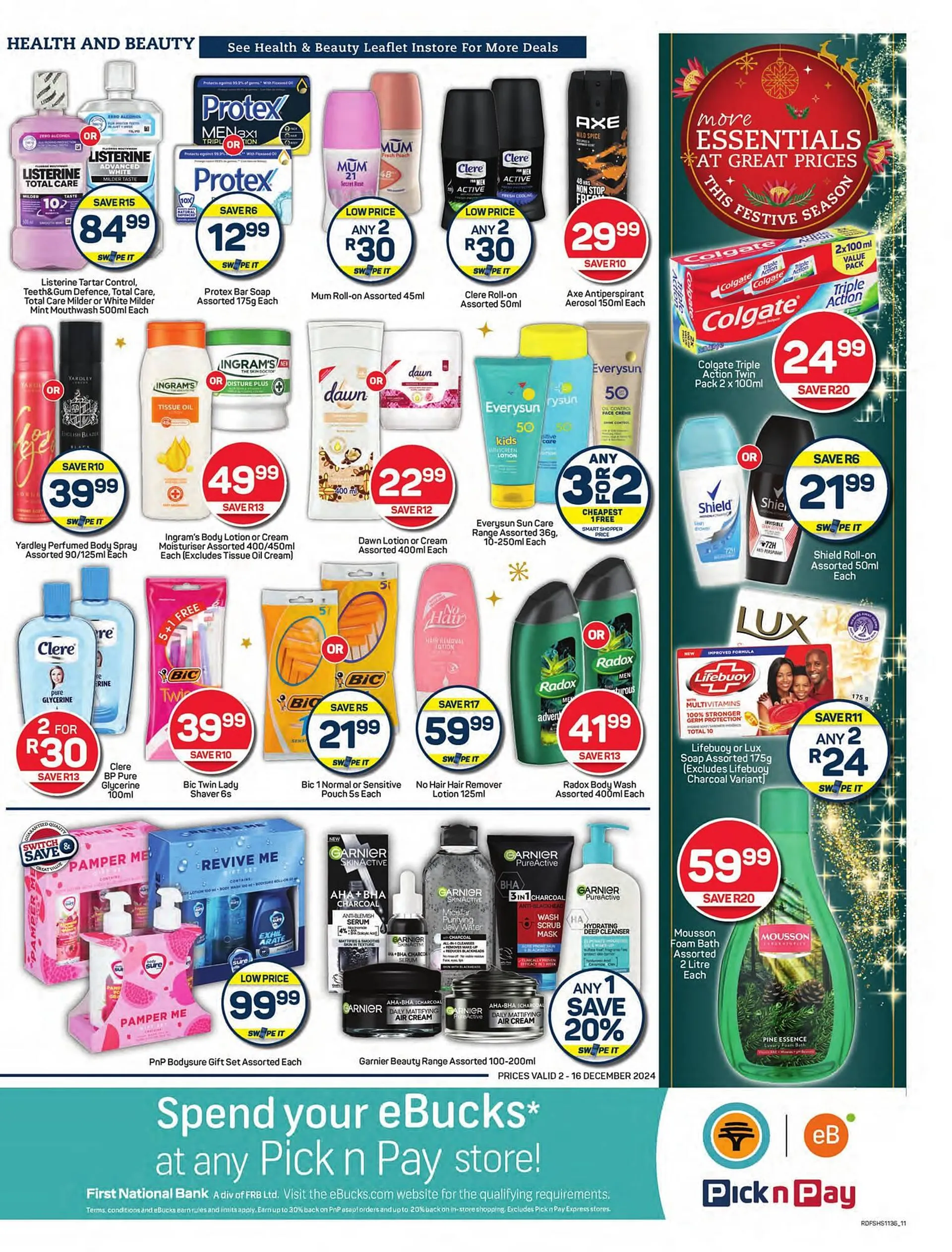 Pick n Pay catalogue from 2 December to 16 December 2024 - Catalogue Page 11