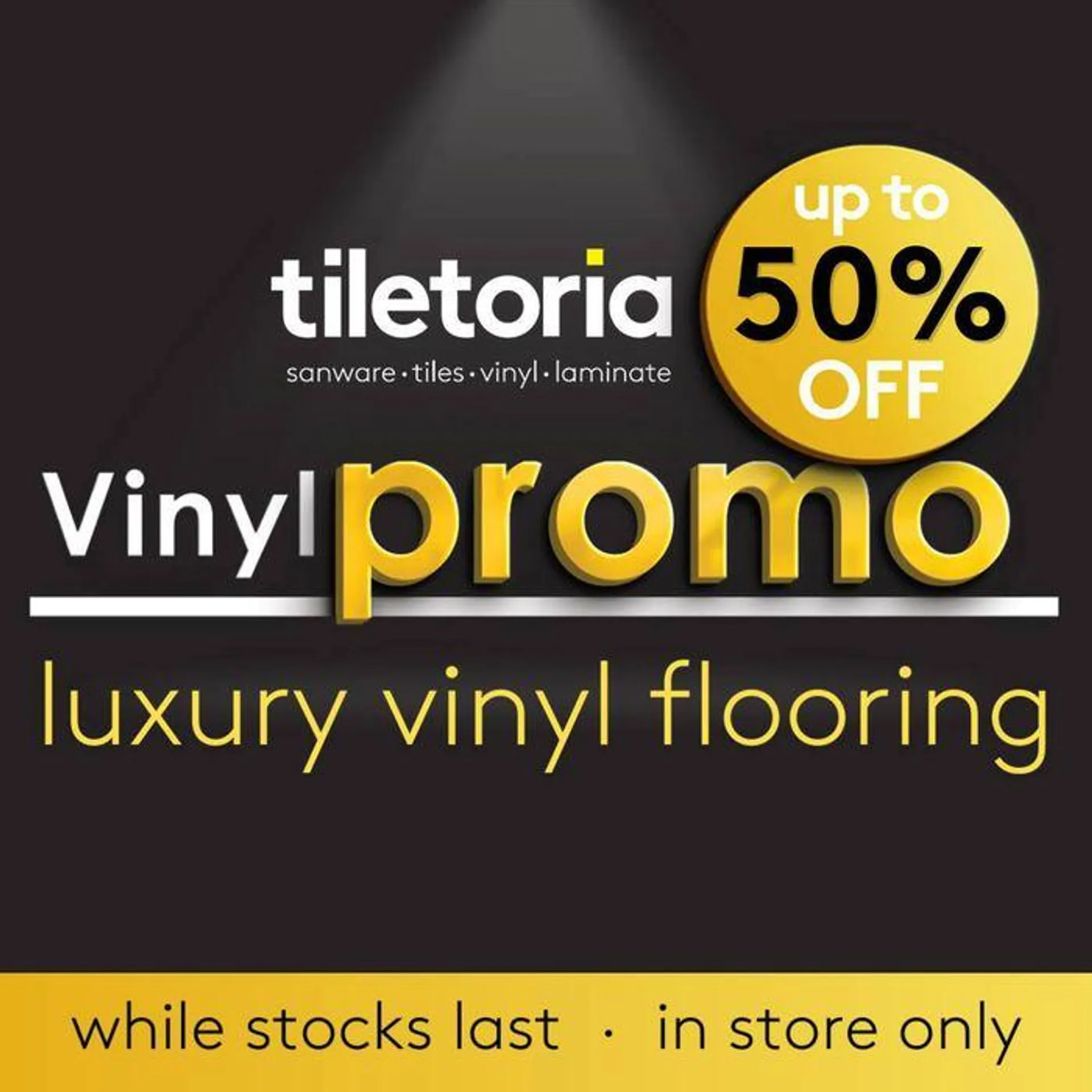 Up to 50% OFF luxury vinyl flooring!  - 1