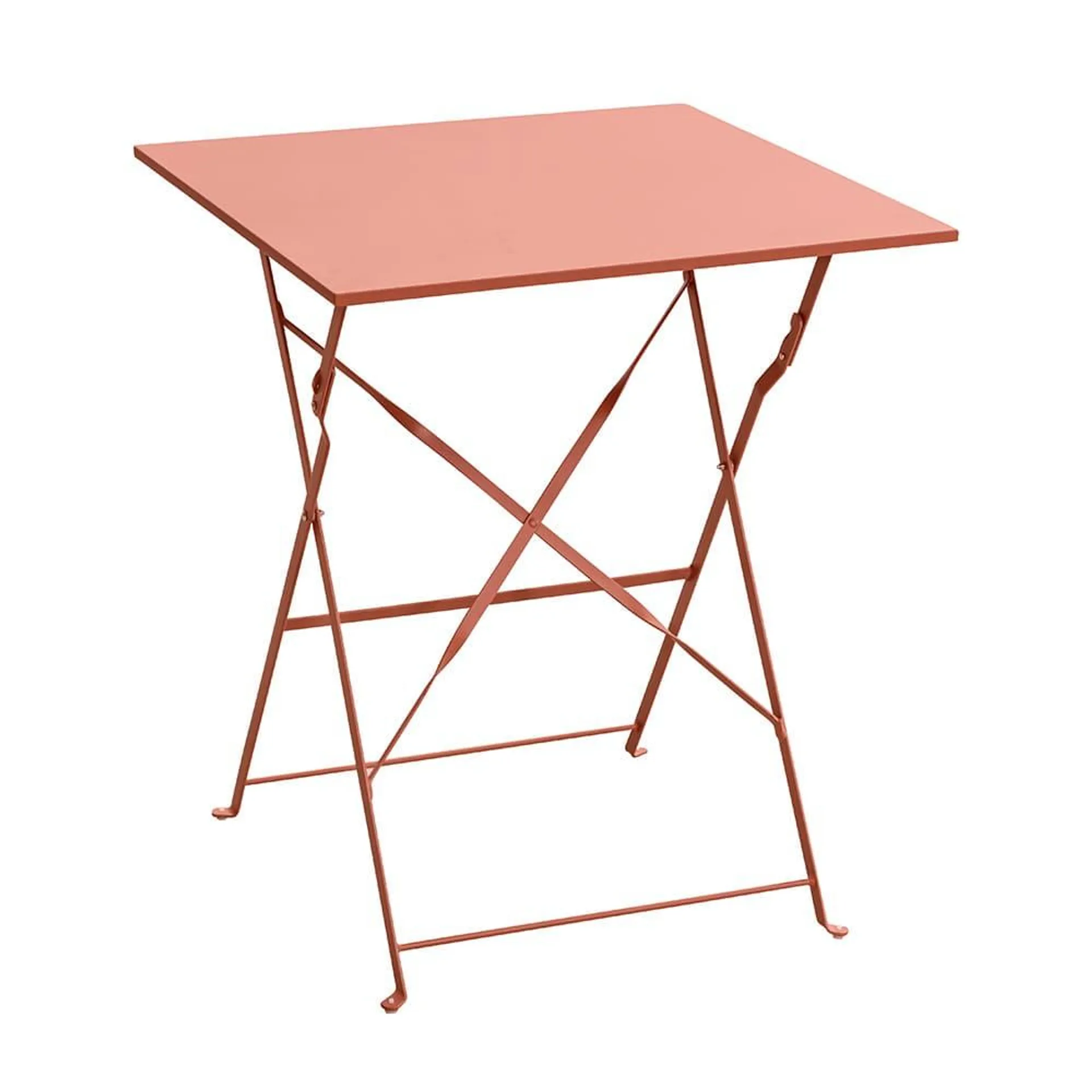 Michael Folding Bistro Table Salmon Matt Finish