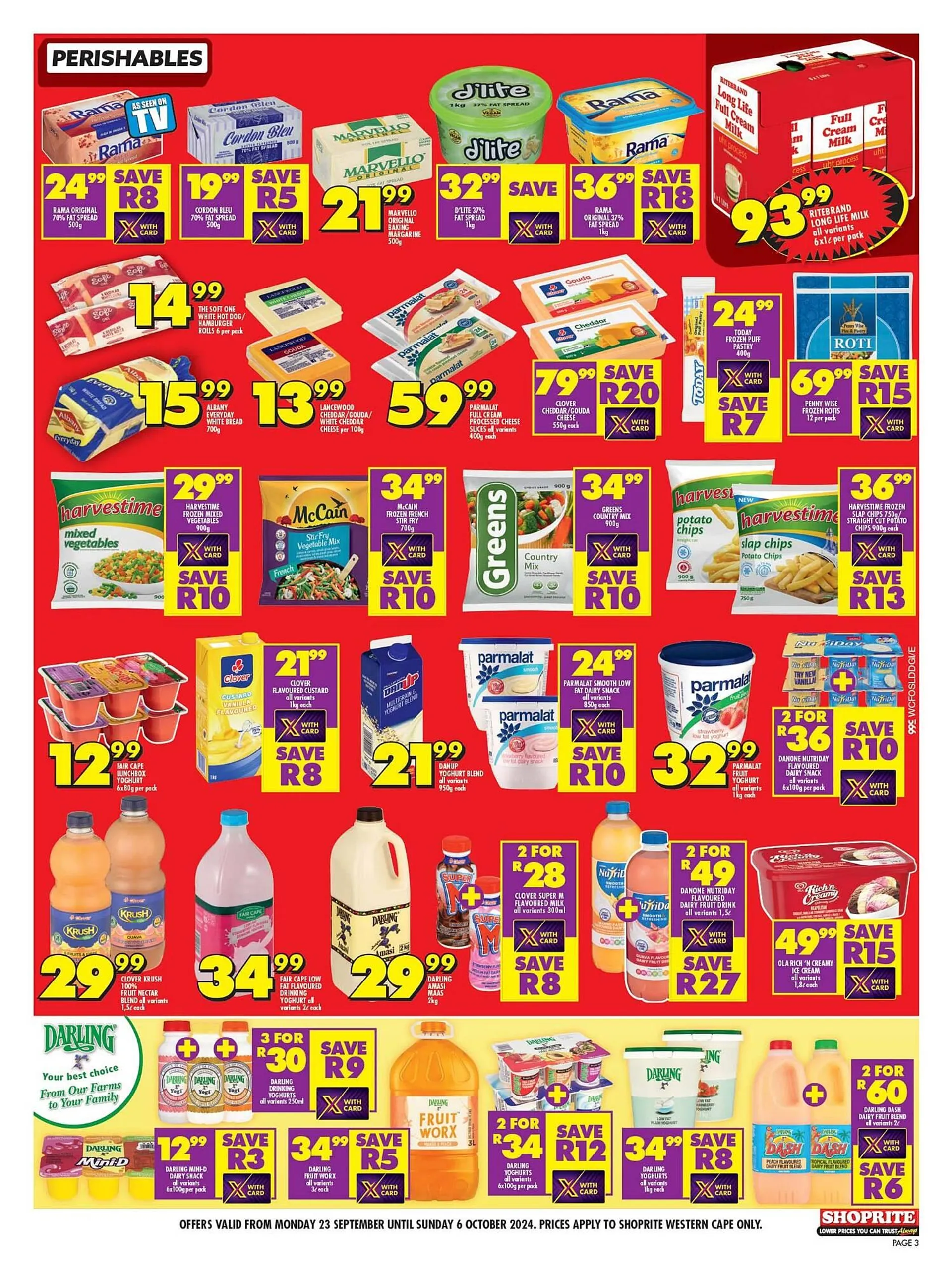 Shoprite catalogue from 23 September to 6 October 2024 - Catalogue Page 3