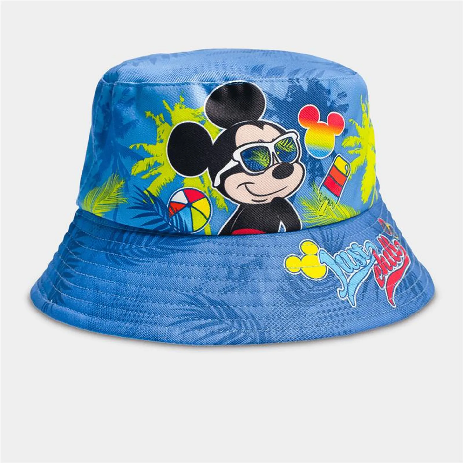 Girl's Character Group Blue Mickey Mouse Bucket Hat