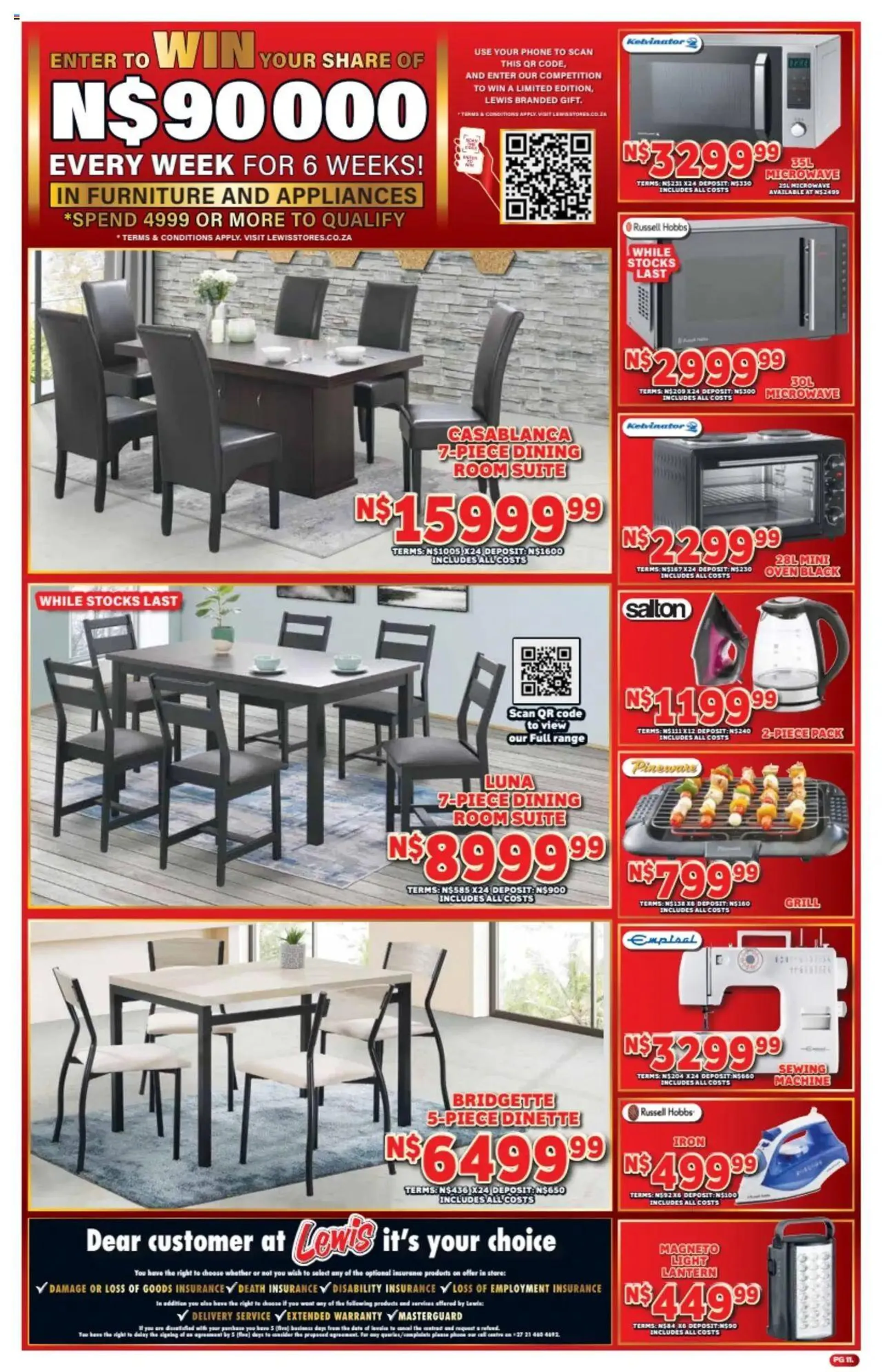 Lewis Stores - Namibia Brochure from 8 July to 12 August 2024 - Catalogue Page 11