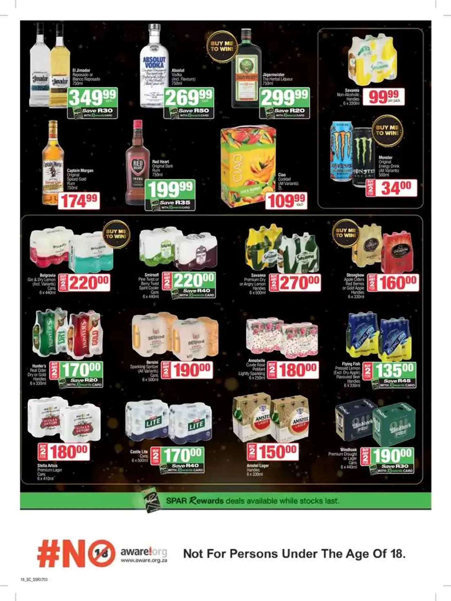 Specials Spar from 23 September to 6 October 2024 - Catalogue Page 18