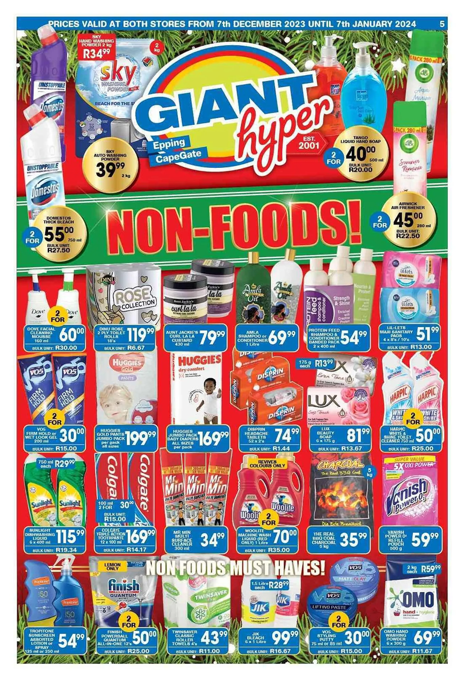 Giant Hyper catalogue from 7 December to 7 January 2024 - Catalogue Page 5