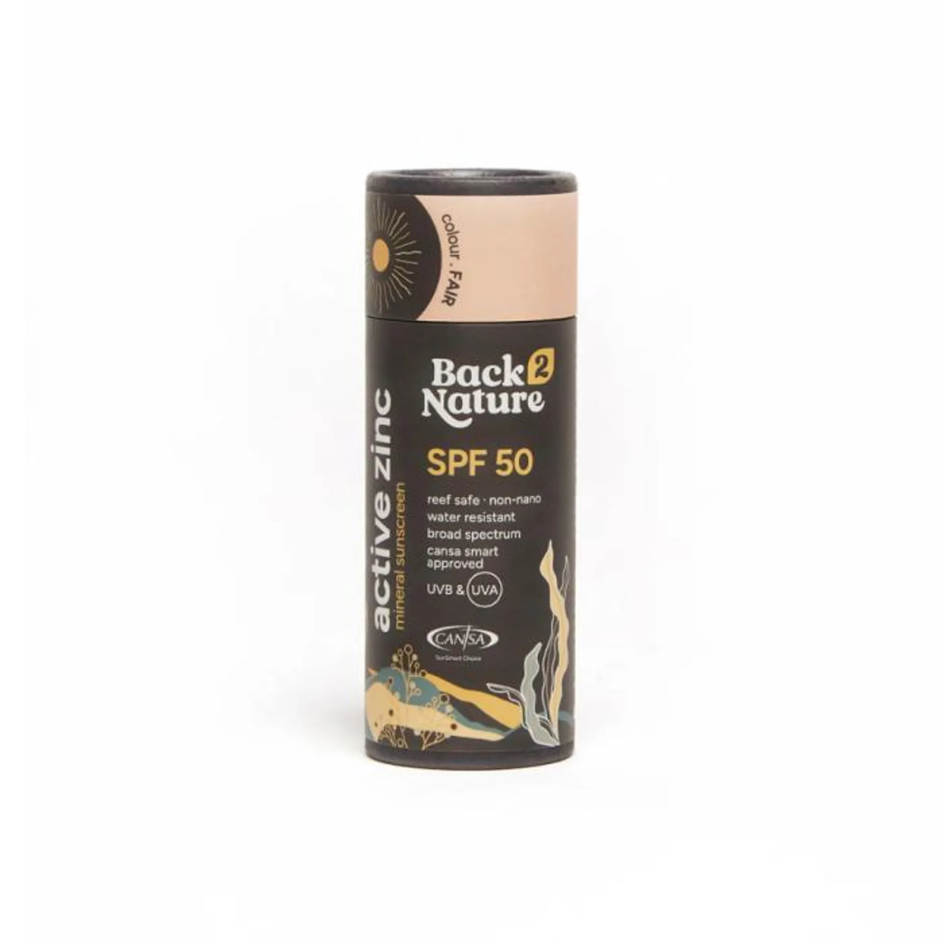 Back 2 Nature - Active Zinc SPF 50 Fair 40g