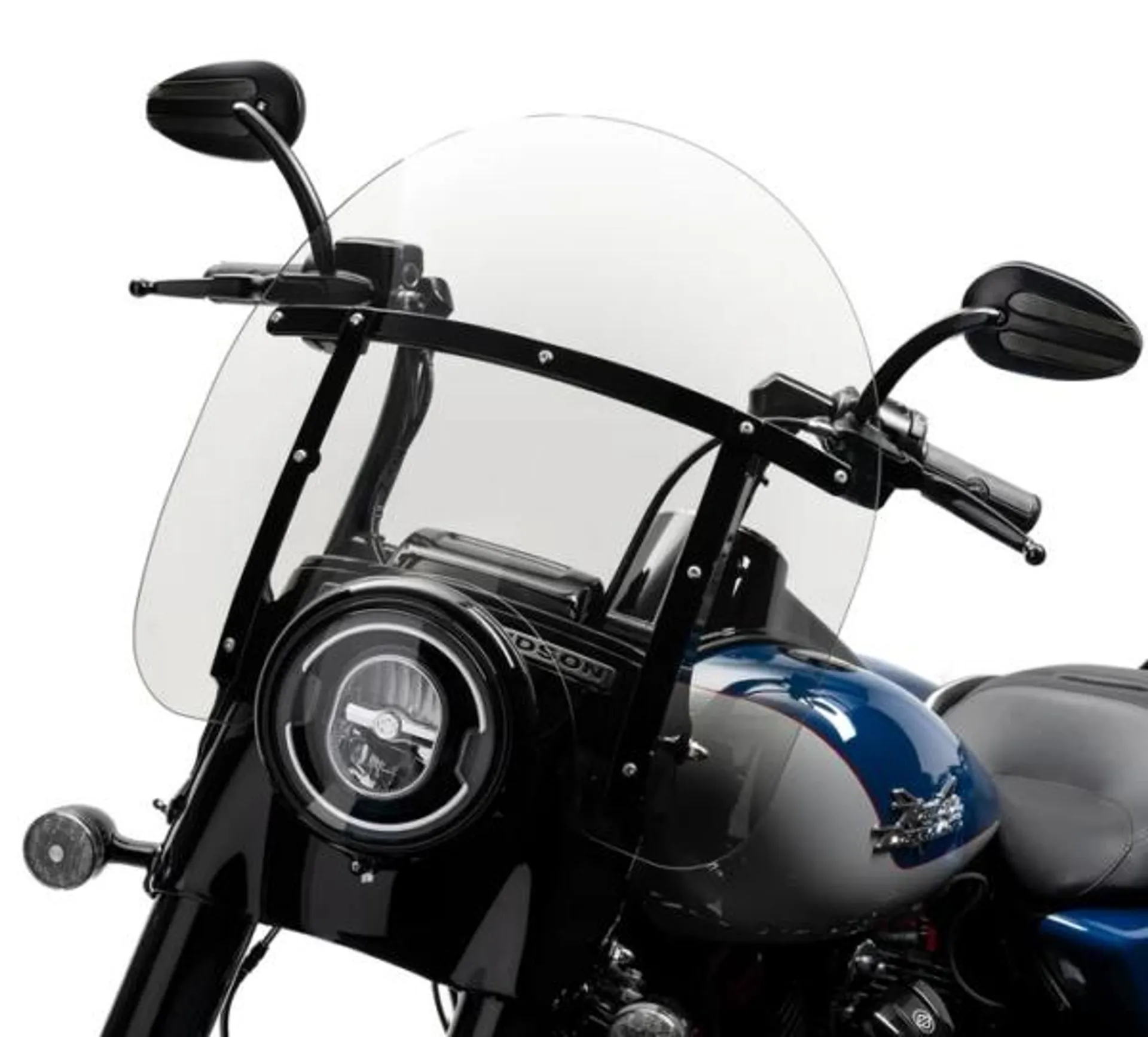 H-D Detachables 16 in. Windshield – Light Smoke