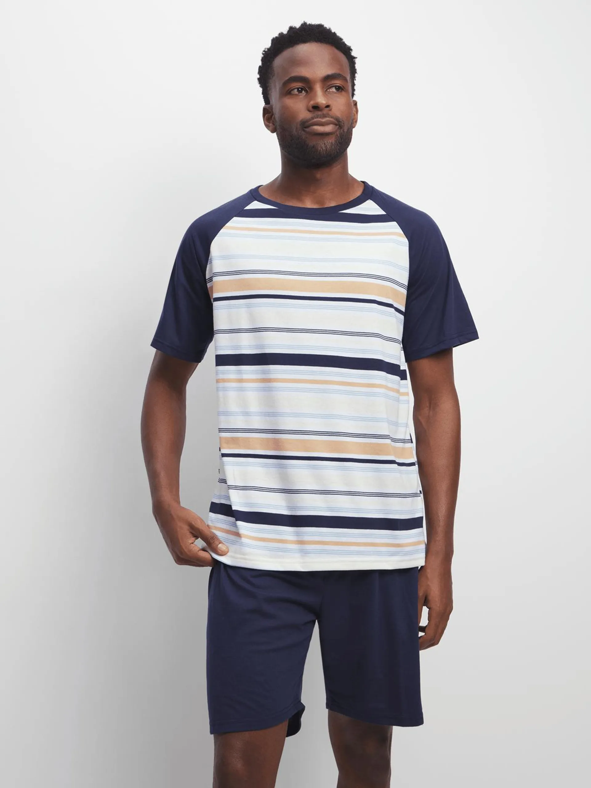 Jet Men's Multicolour Pyjama Set