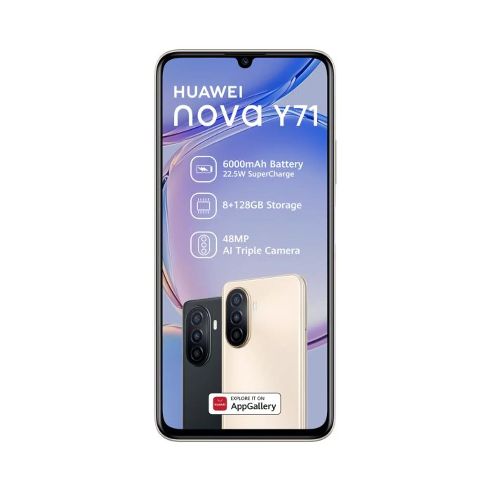 Huawei Nova Y71 Dual Sim Gold