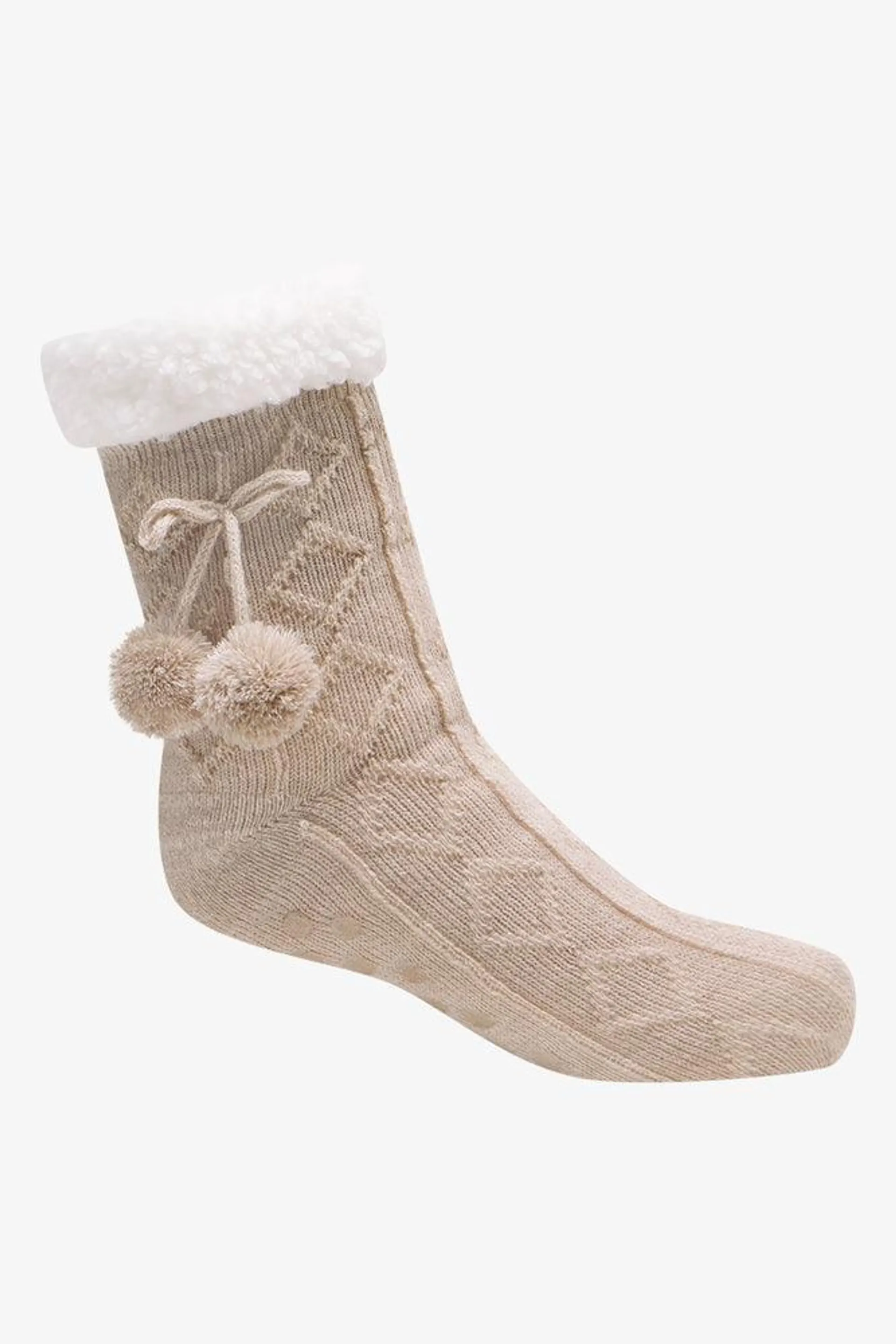 Slipper Sock Natural