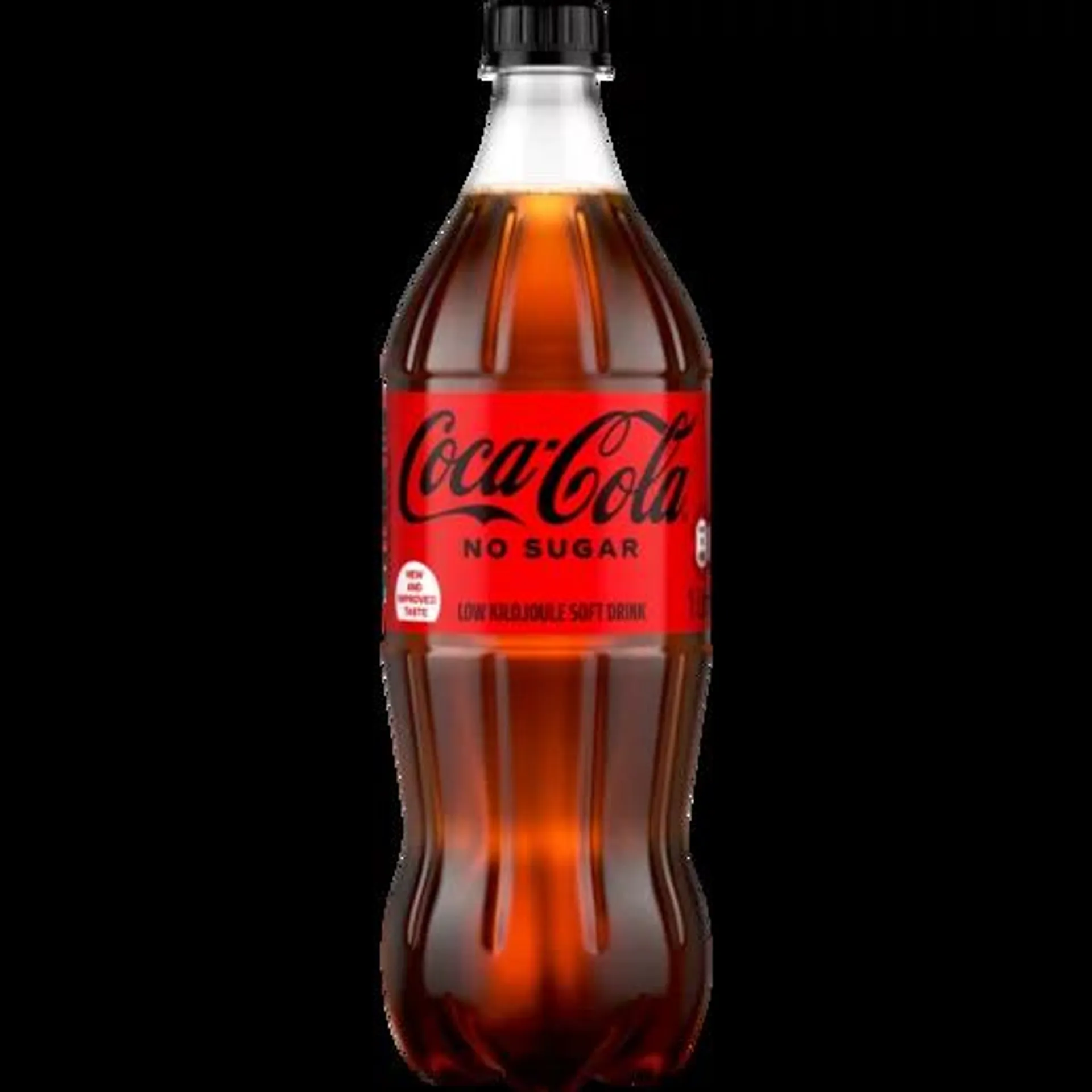 Coca-Cola No Sugar Soft Drink Bottle 1L