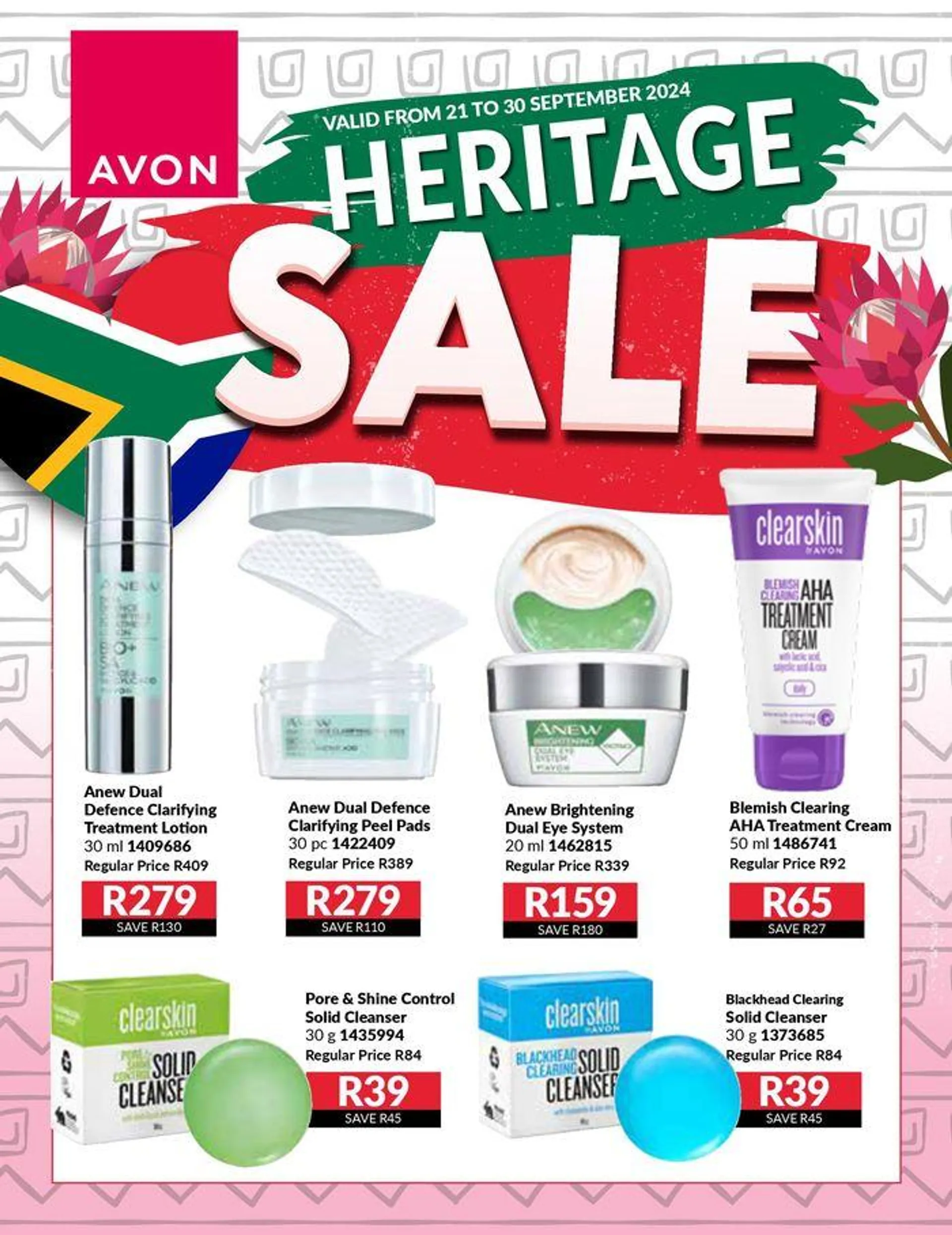 AVON Heritage Sale catalogue - 1