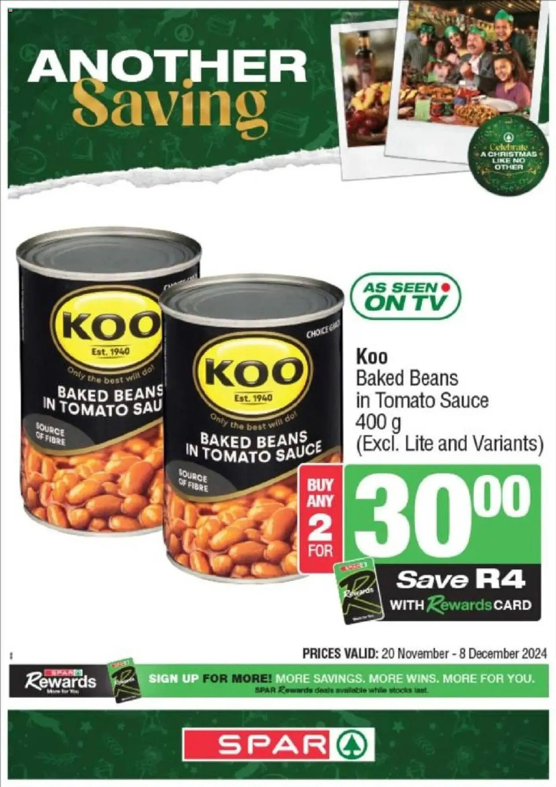 Spar catalogue from 20 November to 8 December 2024 - Catalogue Page 9