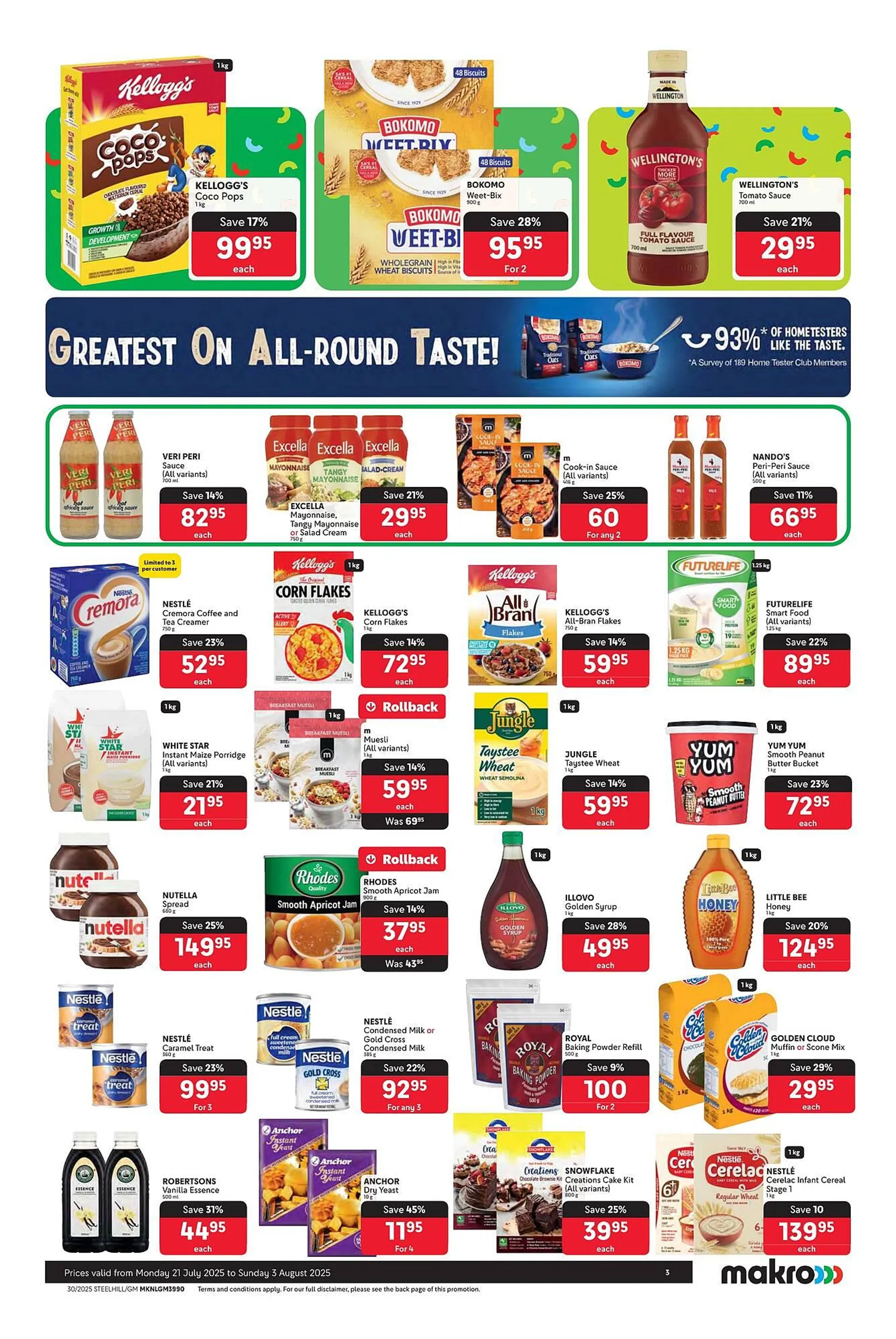 Makro catalogue from 21 July to 10 August 2025 - Catalogue Page 1