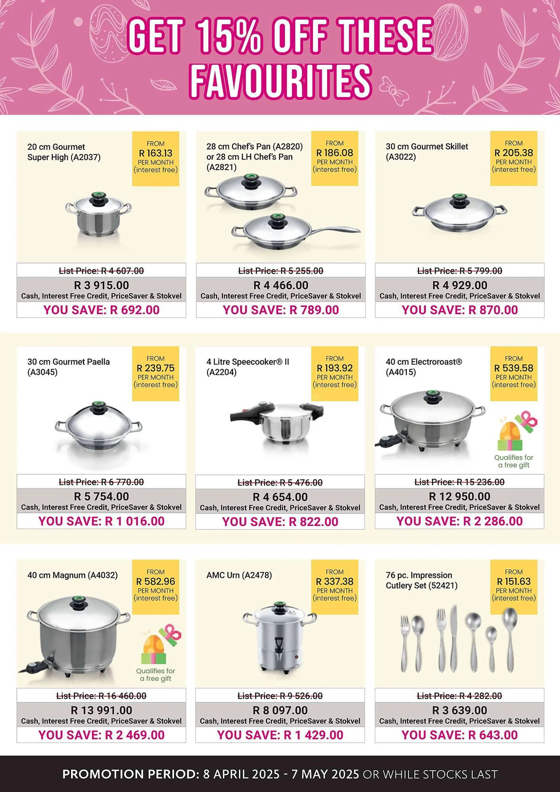 AMC Cookware catalogue from 8 April to 7 May 2025 - Catalogue Page 3