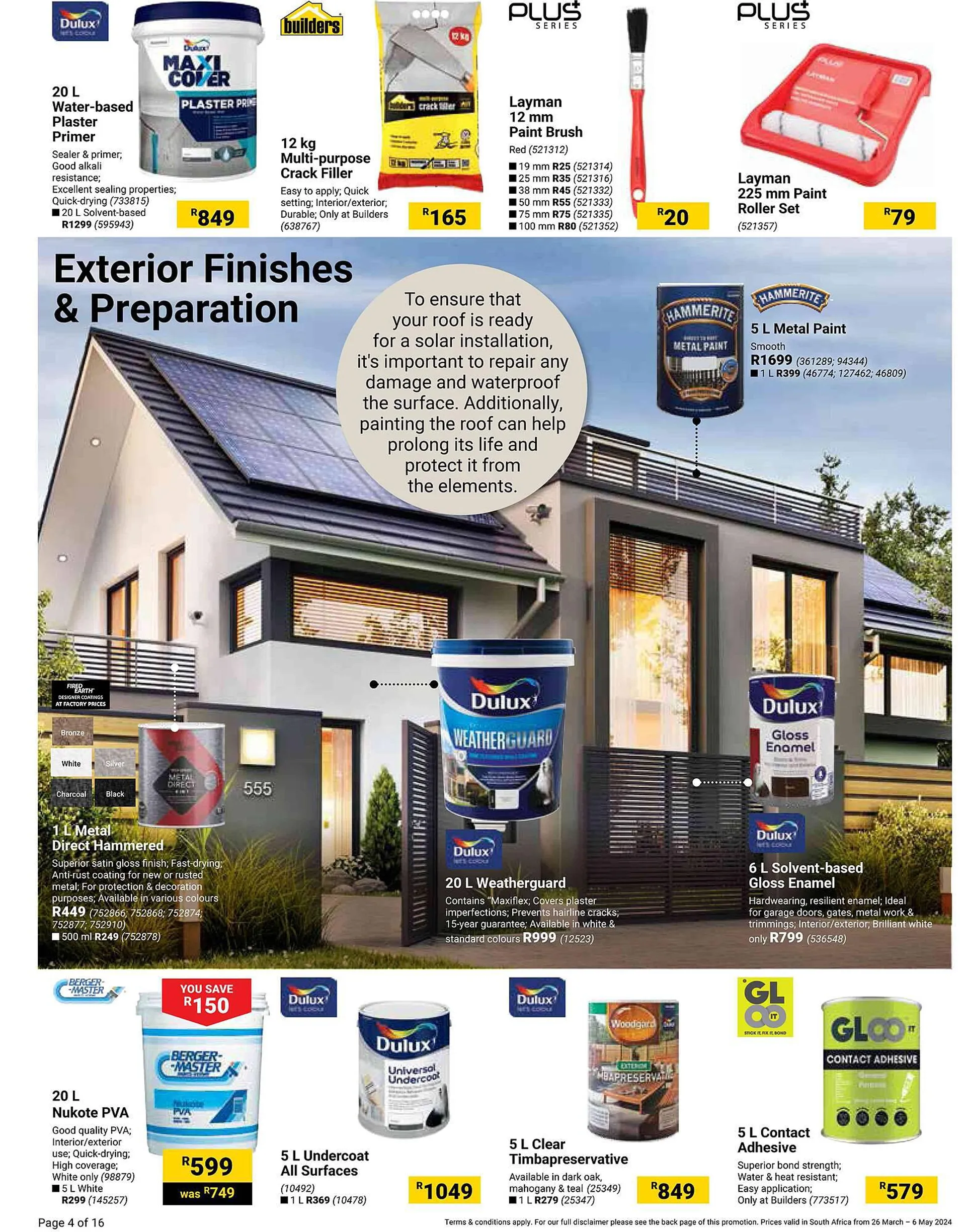 Builders Warehouse catalogue from 26 March to 6 May 2024 - Catalogue Page 4