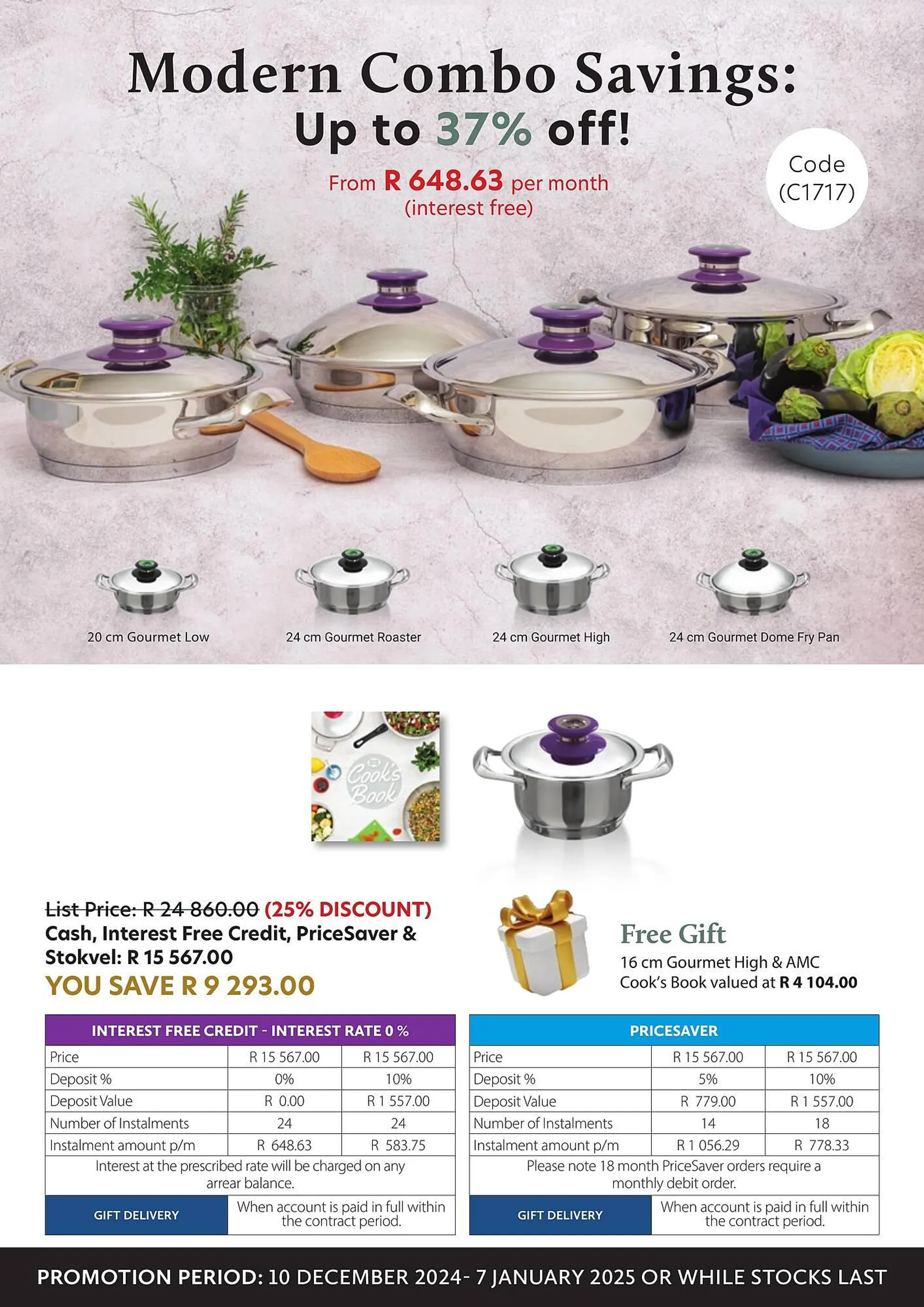 AMC Cookware catalogue from 10 December to 7 January 2025 - Catalogue Page 3