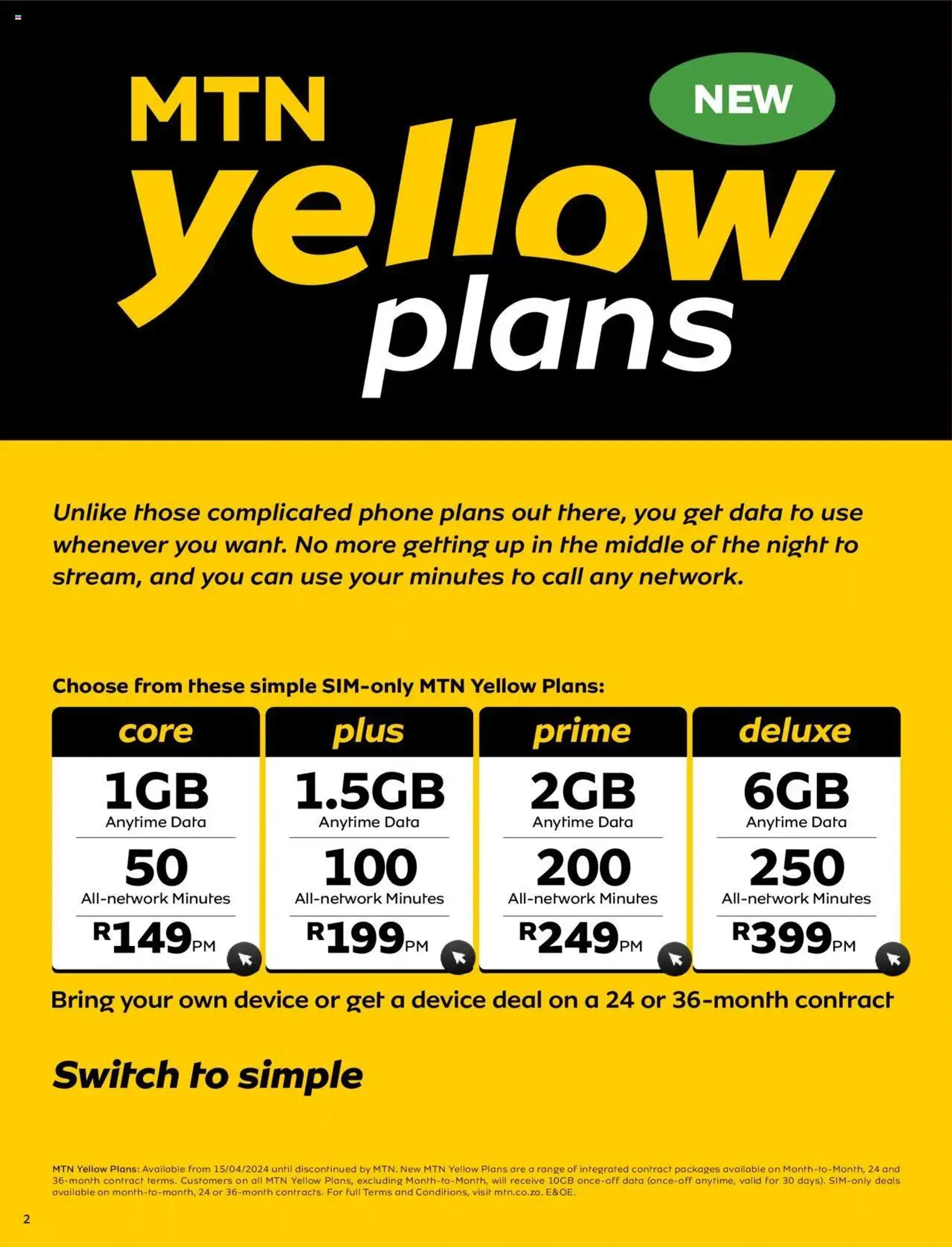 MTN Deals from 1 August to 6 September 2024 - Catalogue Page 4