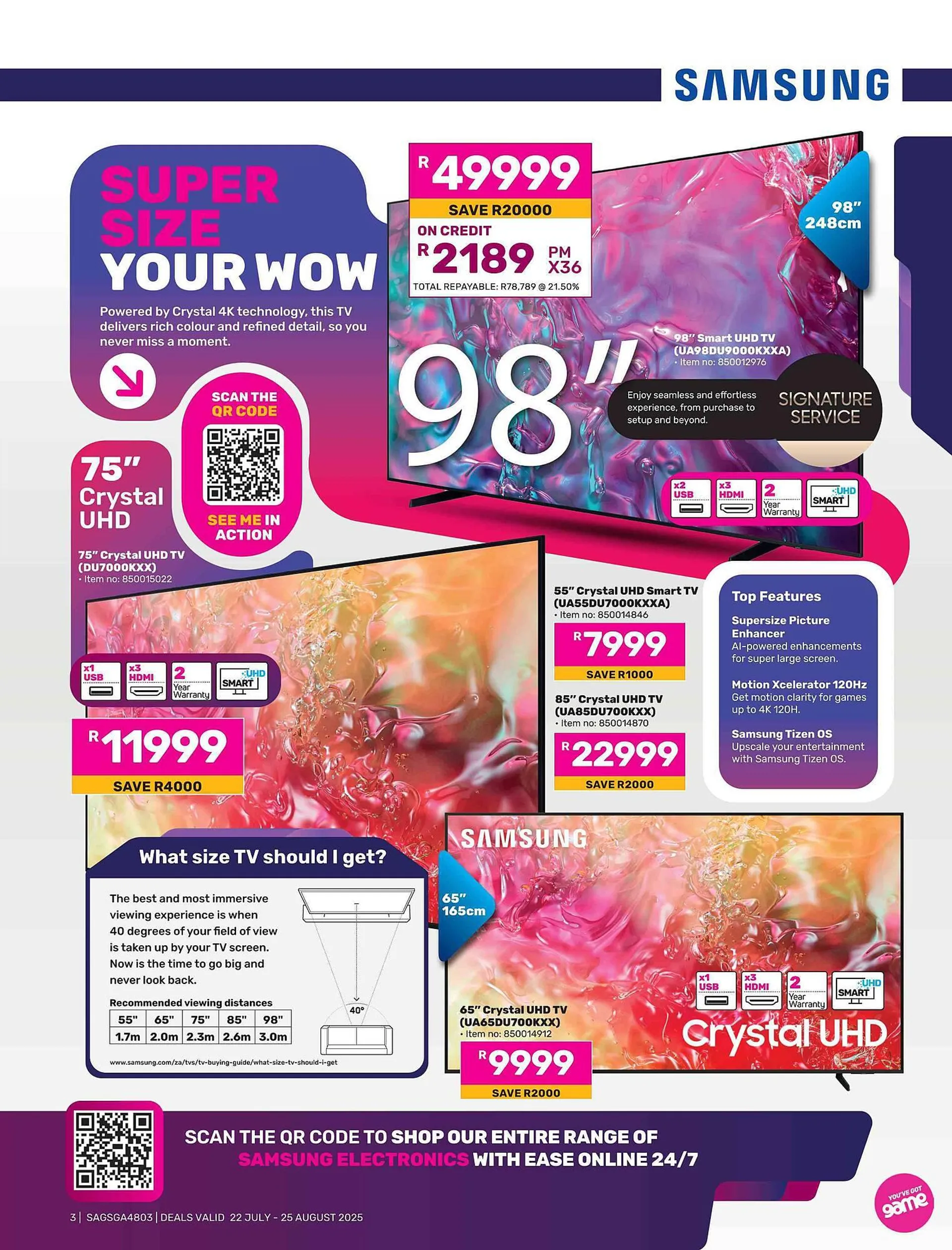 Game catalogue from 22 July to 25 August 2025 - Catalogue Page 1