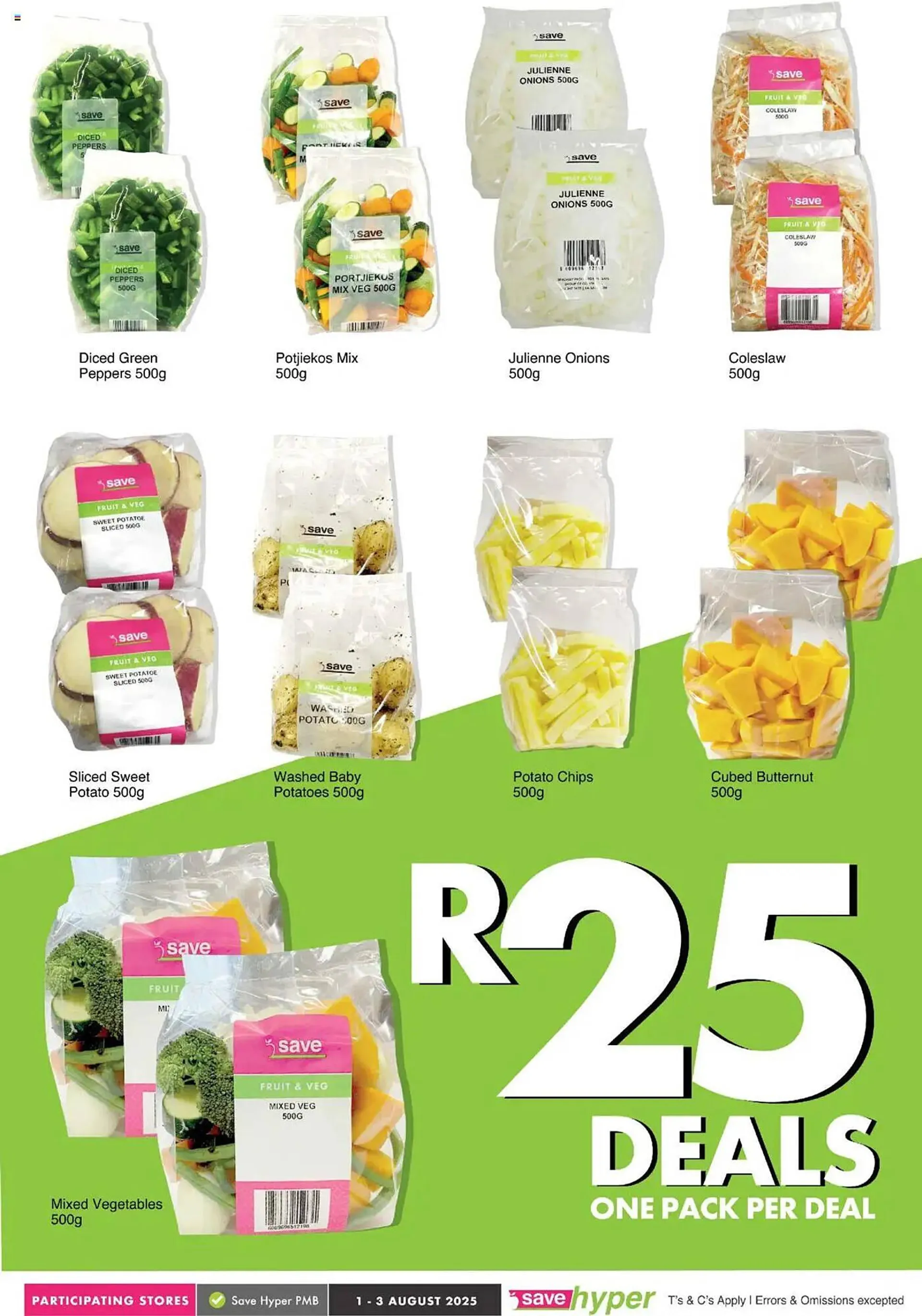 Save catalogue from 1 August to 3 August 2025 - Catalogue Page 1