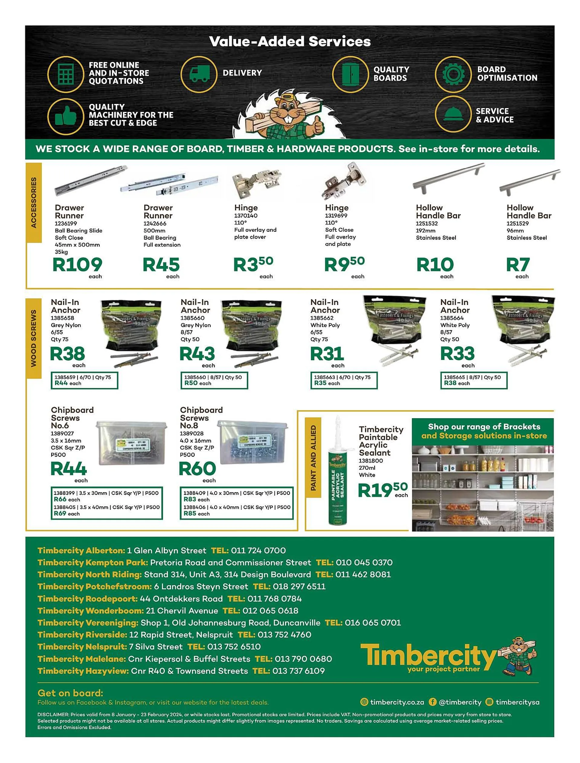 Timbercity catalogue - 8 January 23 February 2024 - Page 2