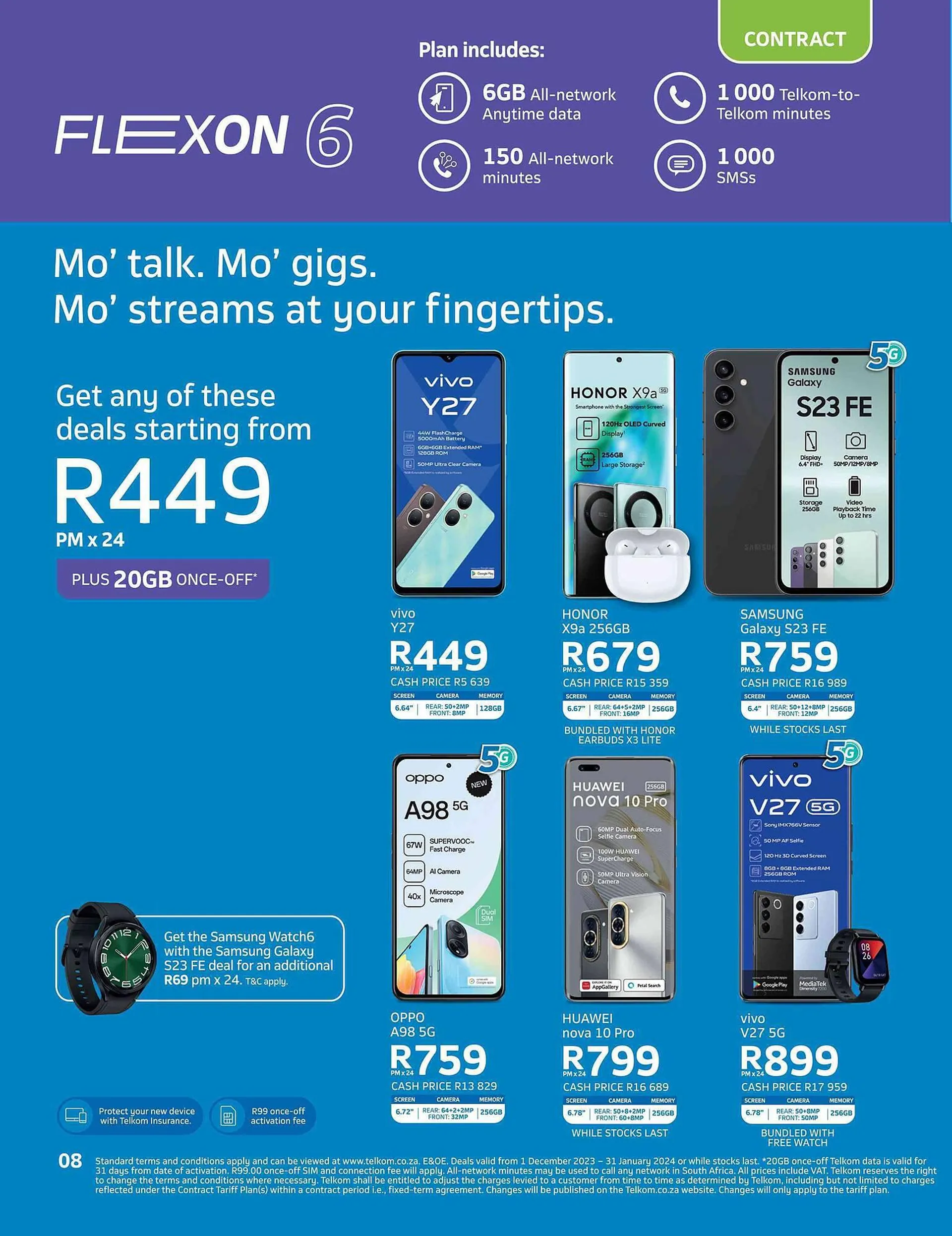 Telkom catalogue from 1 December to 31 January 2024 - Catalogue Page 8