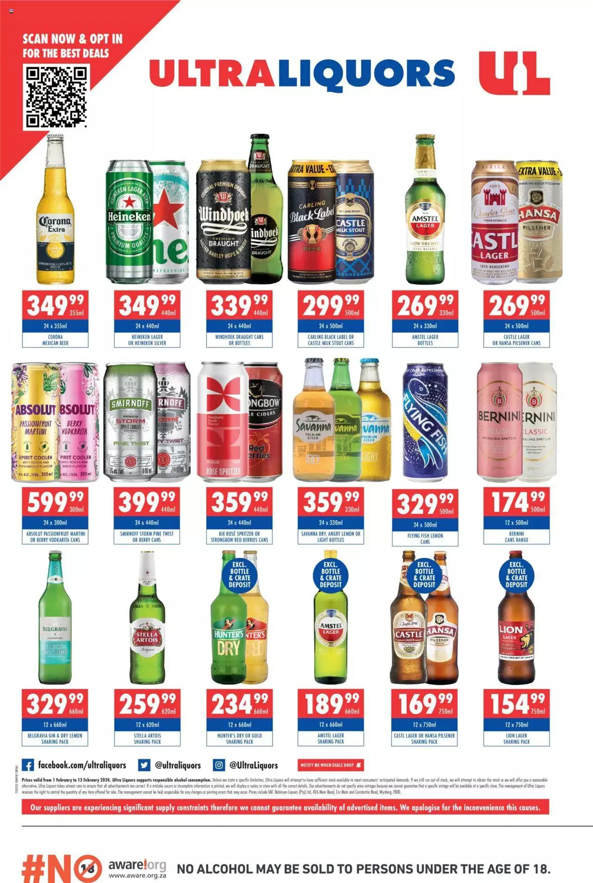 Ultra Liquors Specials - 1 February 13 February 2024 - Page 4