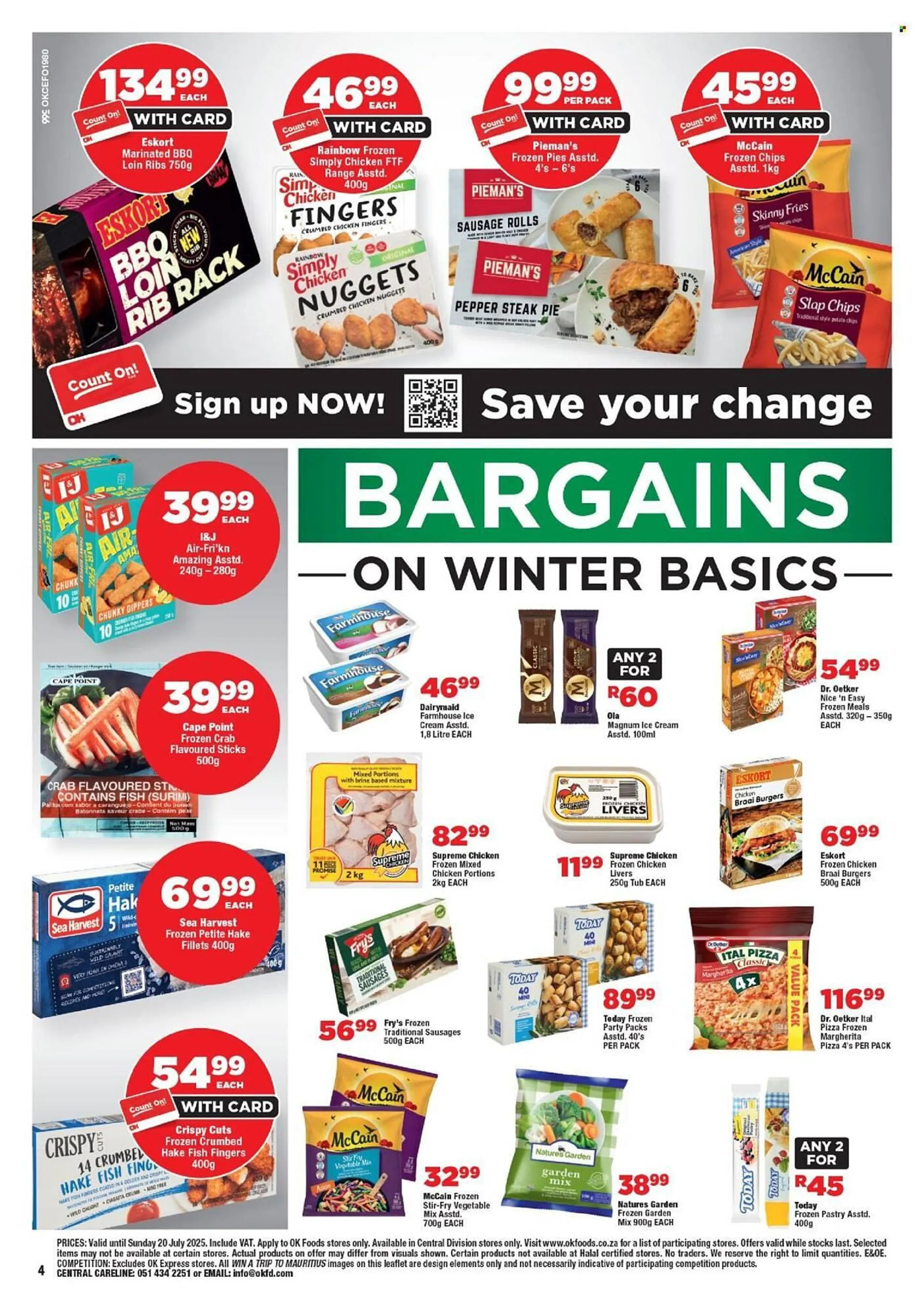 OK Foods catalogue from 9 July to 20 July 2025 - Catalogue Page 1