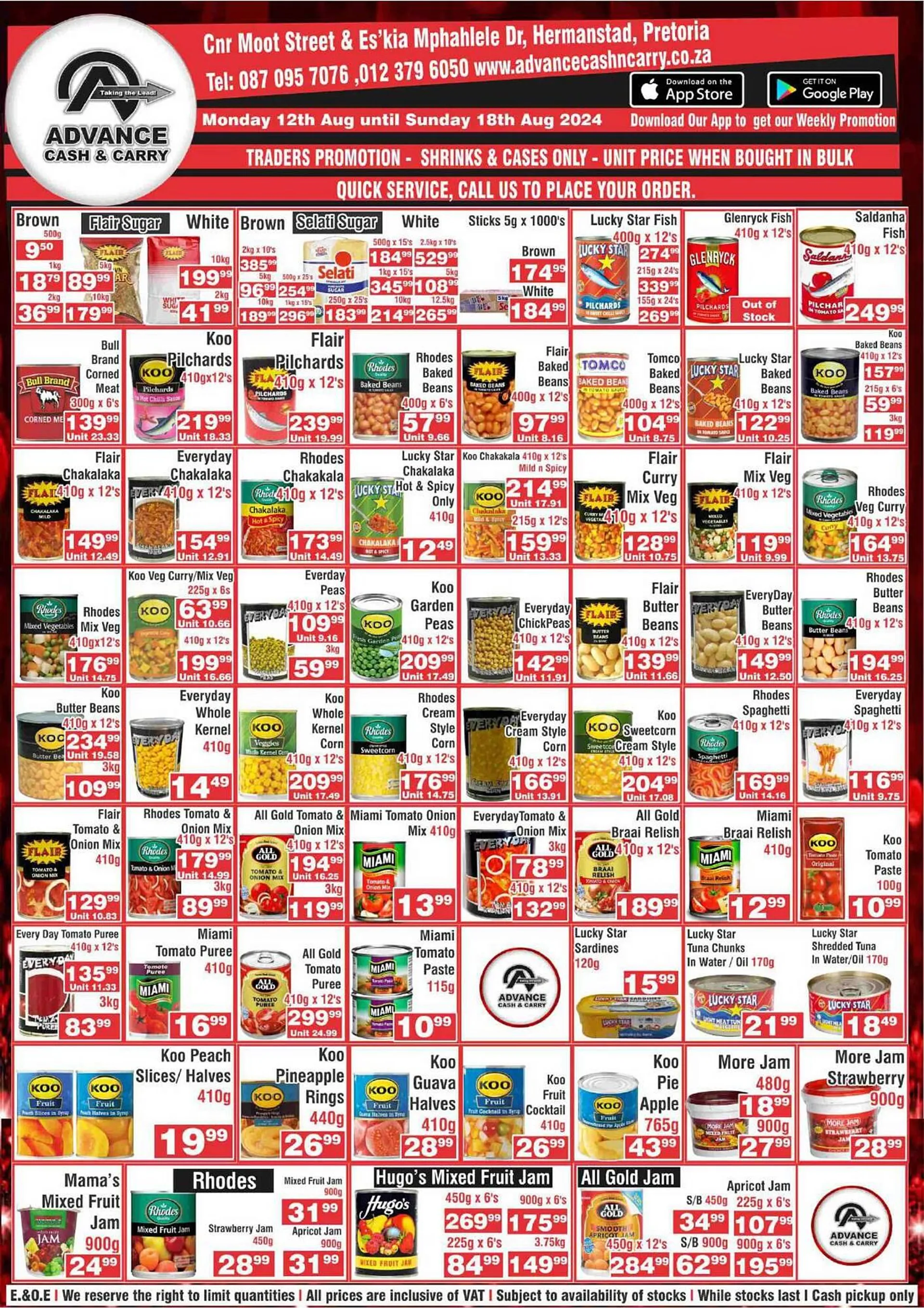 Advance Cash n Carry catalogue - 1