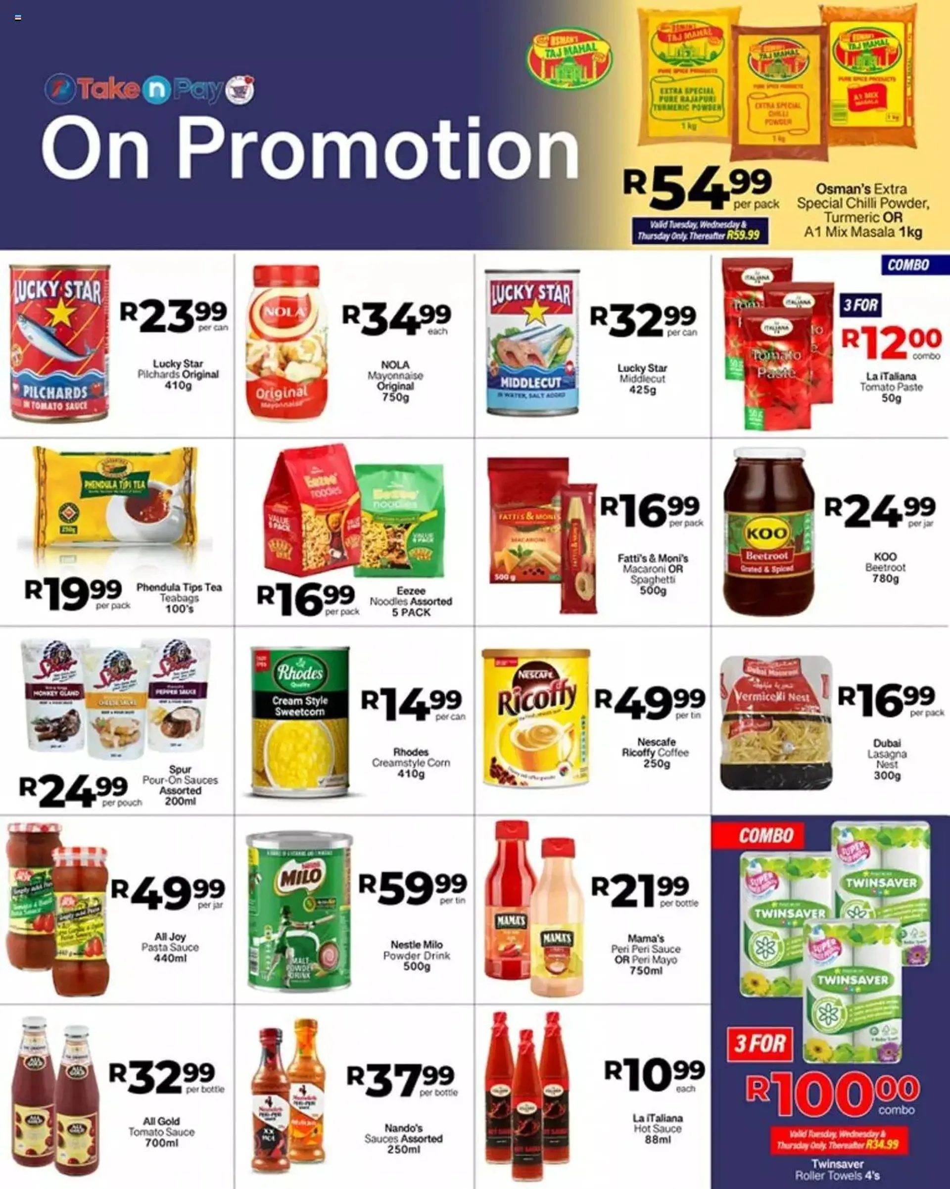 Take n Pay Specials from 9 April to 14 April 2024 - Catalogue Page 2