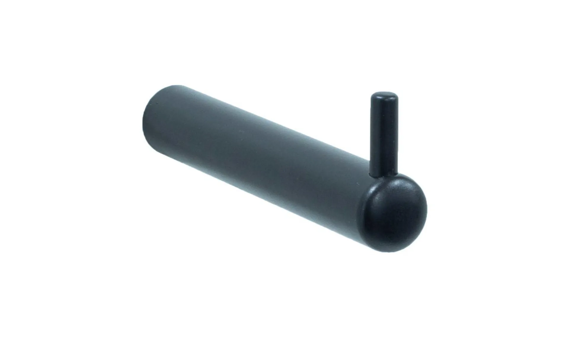 Omega Matt Black Spare Toilet Paper Holder 35 x 122 x 20mm