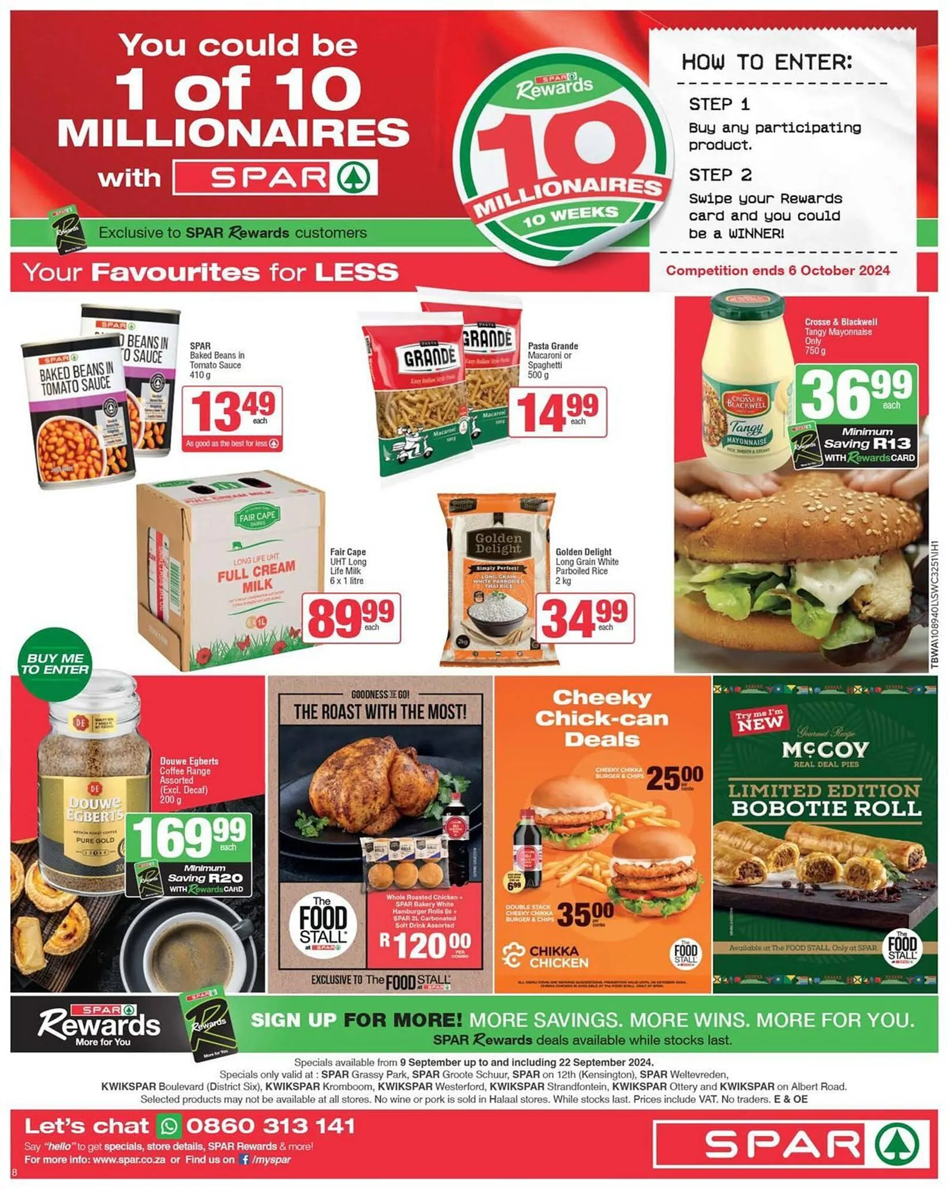 Spar catalogue from 9 September to 22 September 2024 - Catalogue Page 8